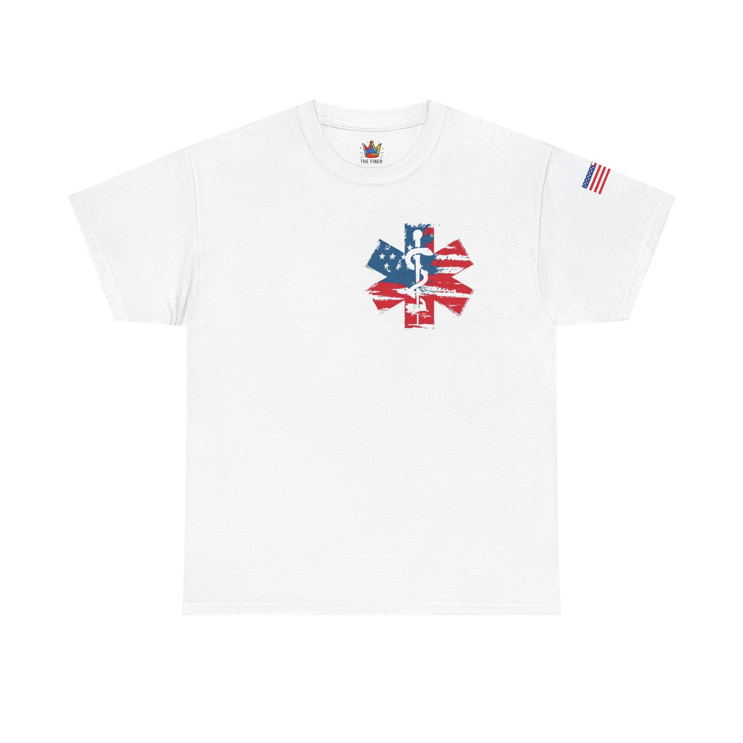 Patriotic nursing gift t shirt Unisex Heavy Cotton Tee