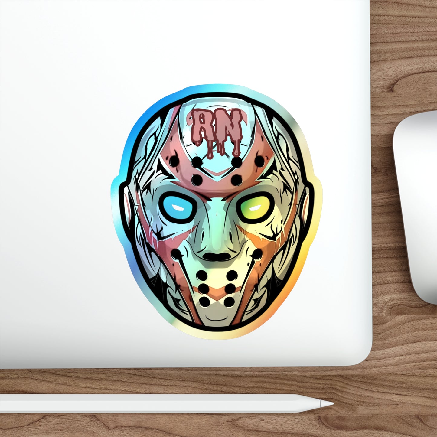 RN Friday the 13th Holographic Die-cut Stickers