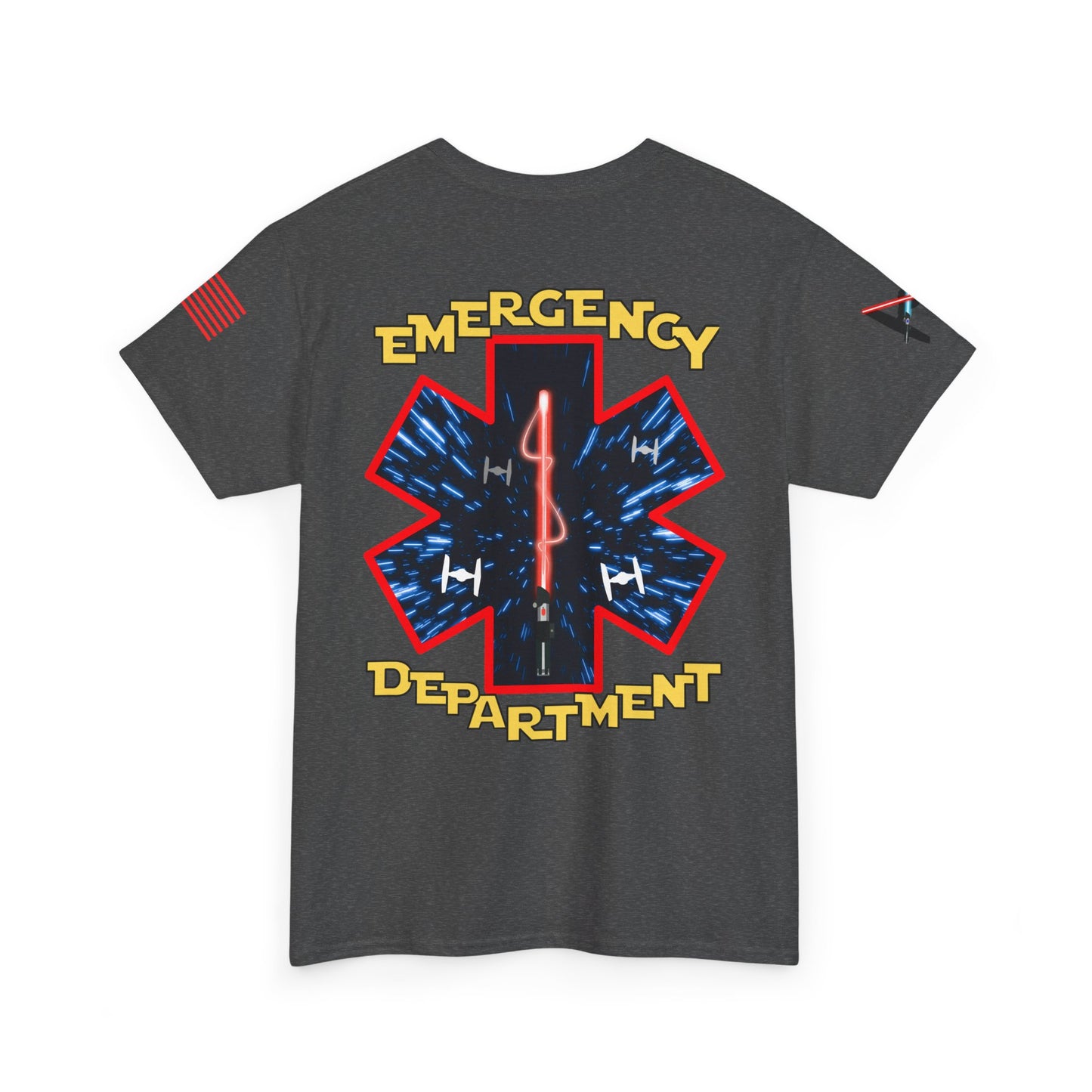 Embrace the dark side galactic Unisex Heavy Cotton Tee