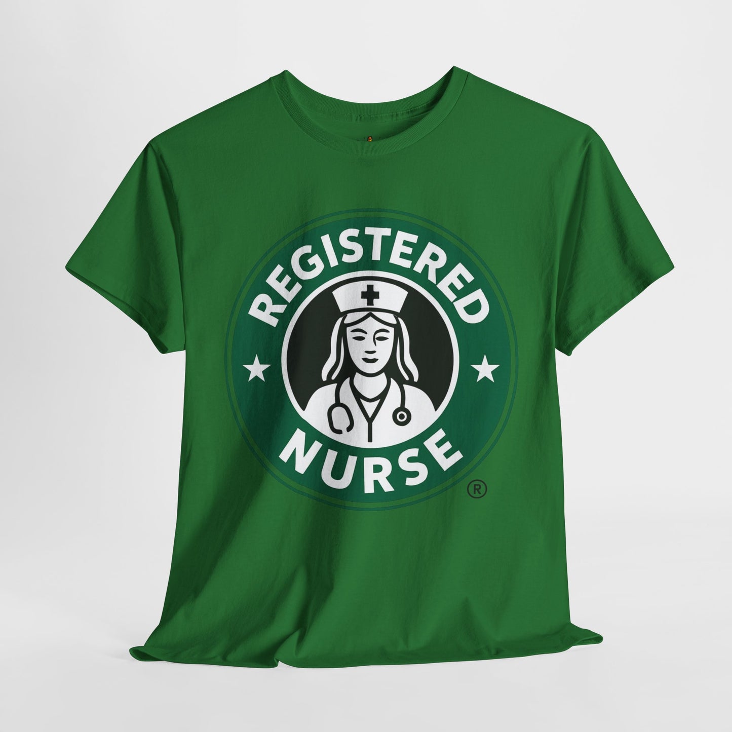 Nurse fuel coffee t shirt Unisex Heavy Cotton Tee
