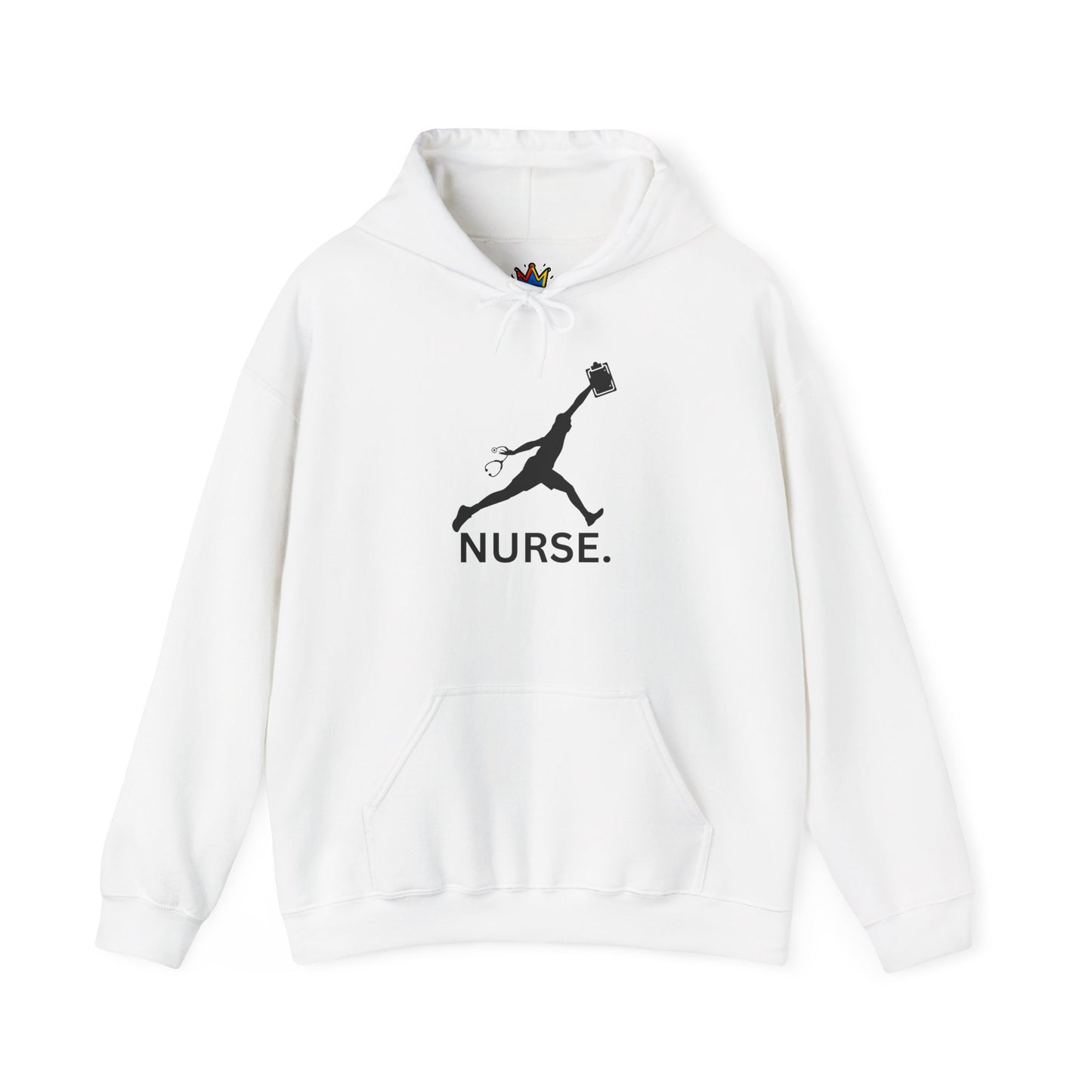 Jumpman nurse gift nurse week gift sporty nurse gift hoodie Unisex Heavy Blend™ Hooded Sweatshirt