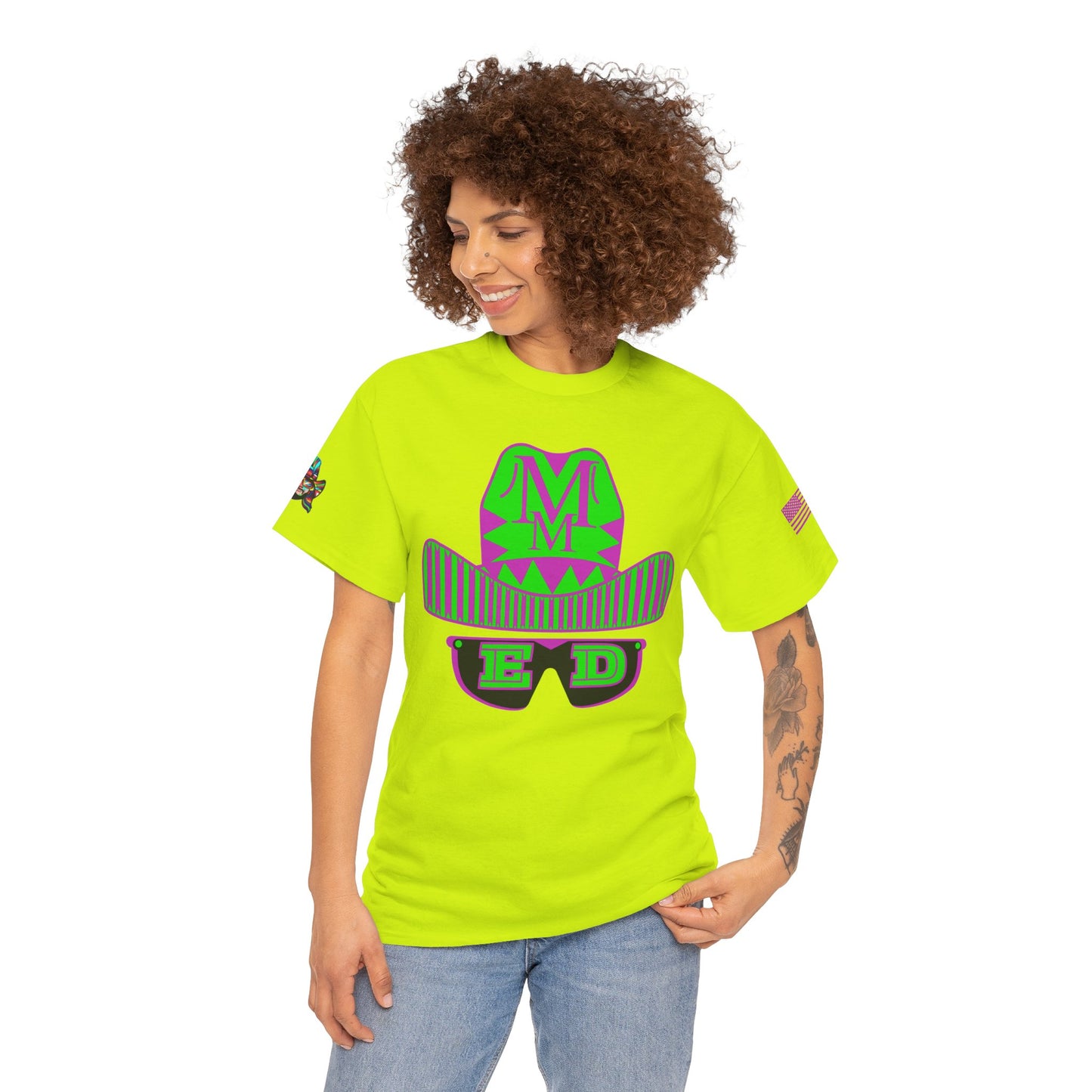 Macho ER wrestling legends tee Unisex Heavy Cotton Tee