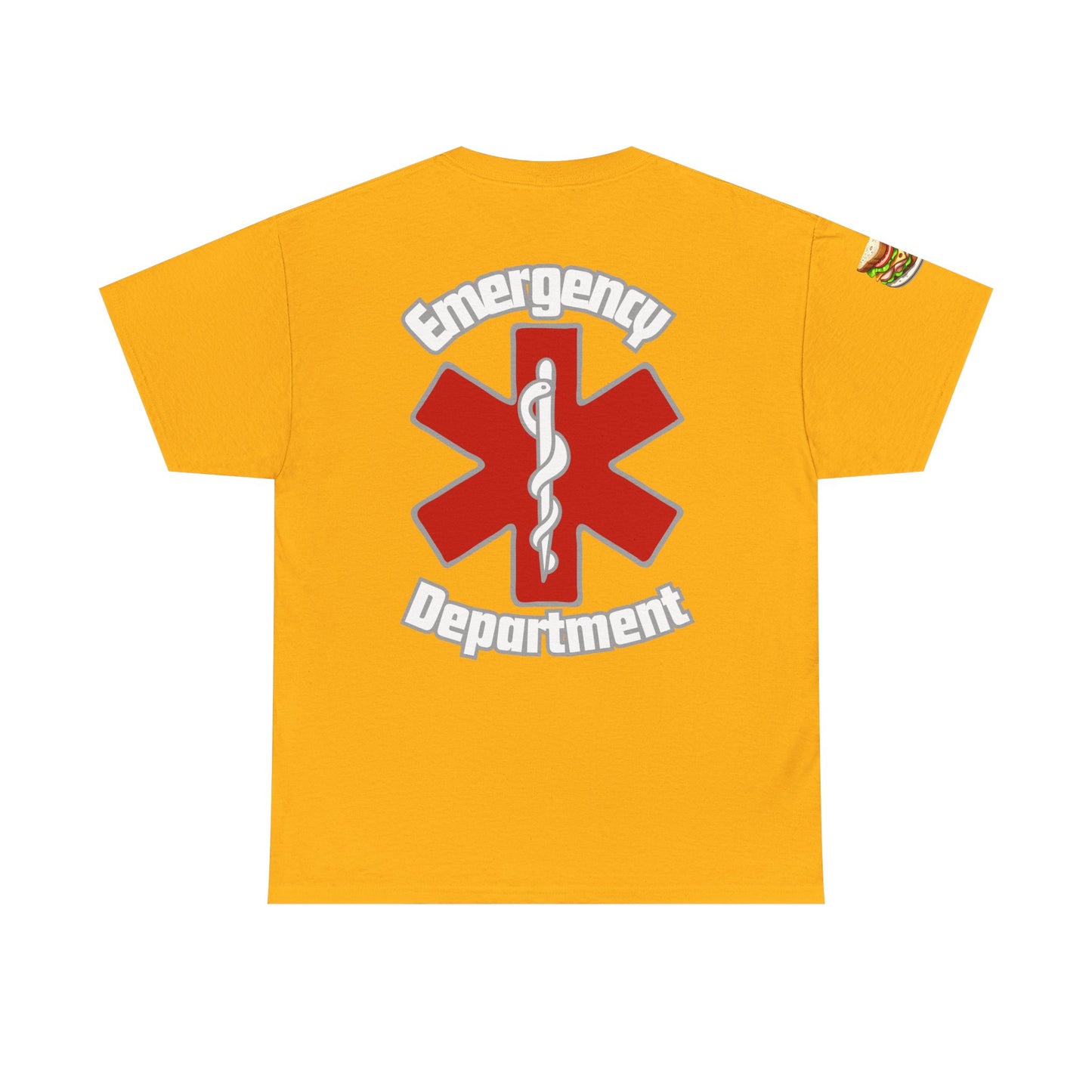 ER humor tee: Hi! Ask me about our turkey sandwiches