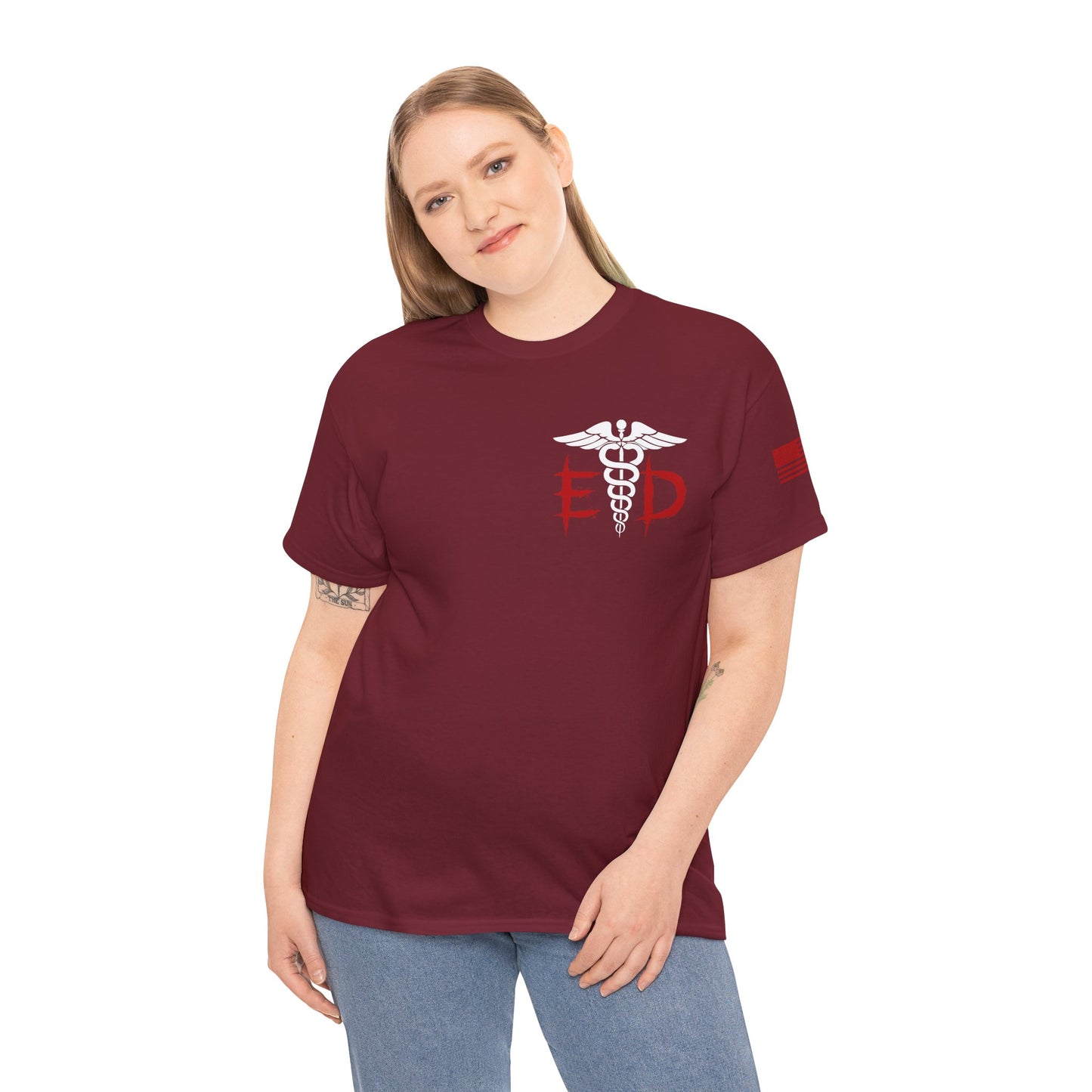 ER halloween clown t shirt Unisex Heavy Cotton Tee