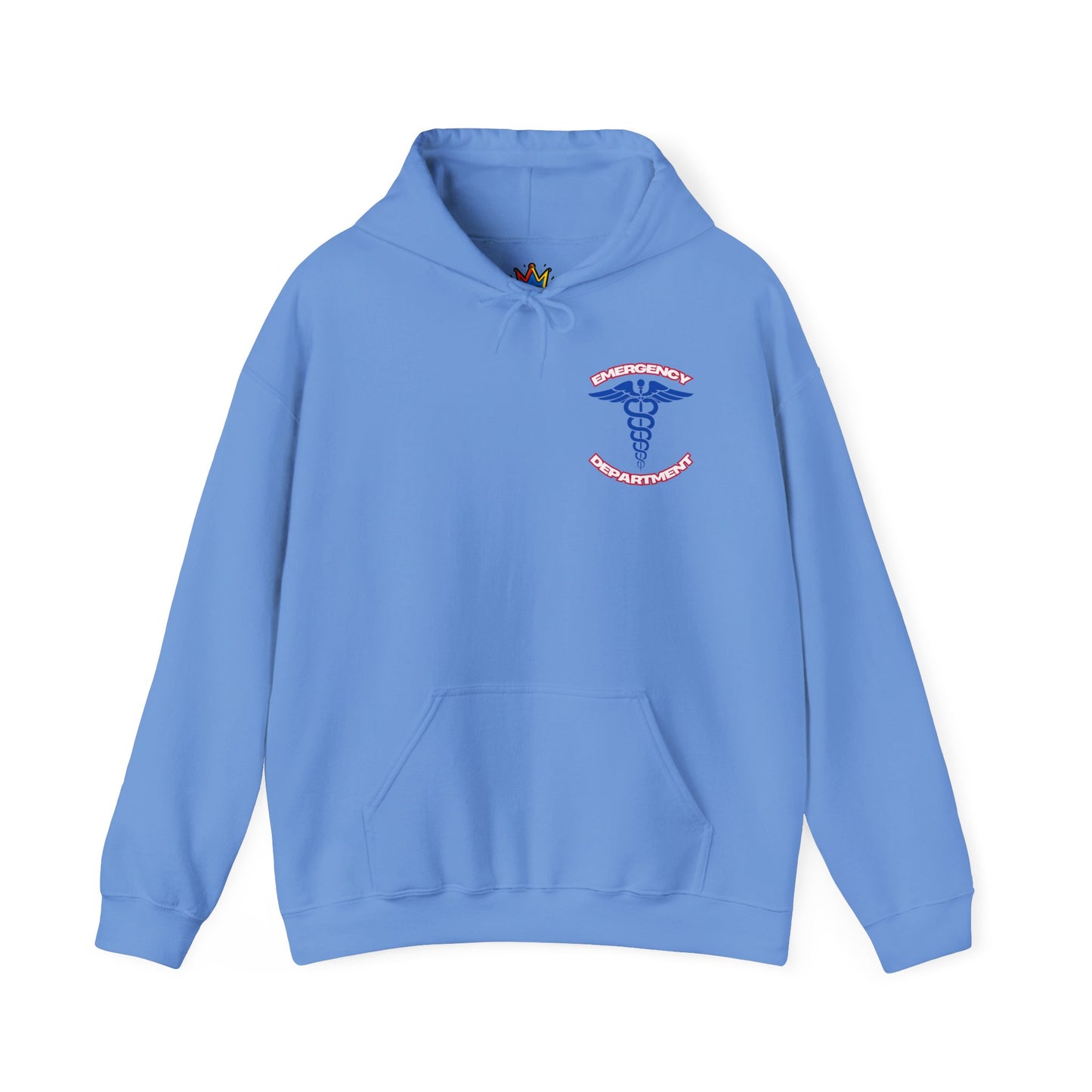 Holiday snowflake emergency department Unisex Heavy Blend™ Hooded Sweatshirt