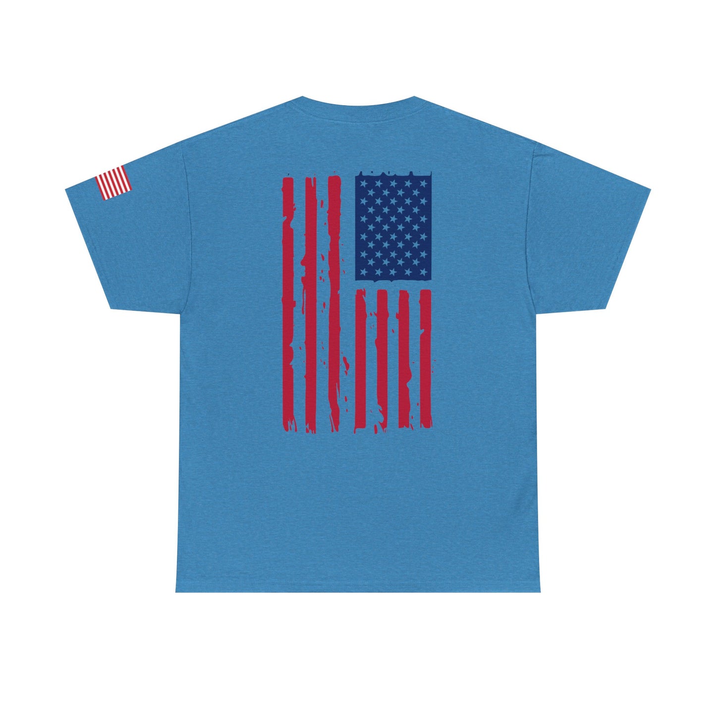 Patriotic ER t shirt gift for emergency department workers American flag star of life t-shirt Unisex Heavy Cotton Tee