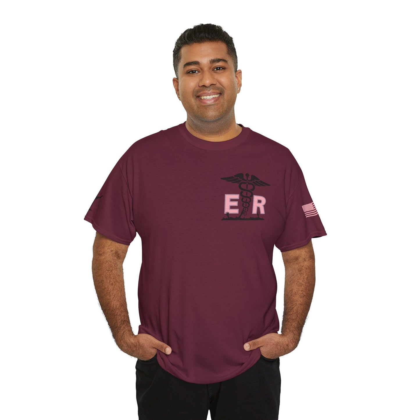 ER Halloween strawberry moon Night of the Living Dead t shirt Unisex Heavy Cotton Tee