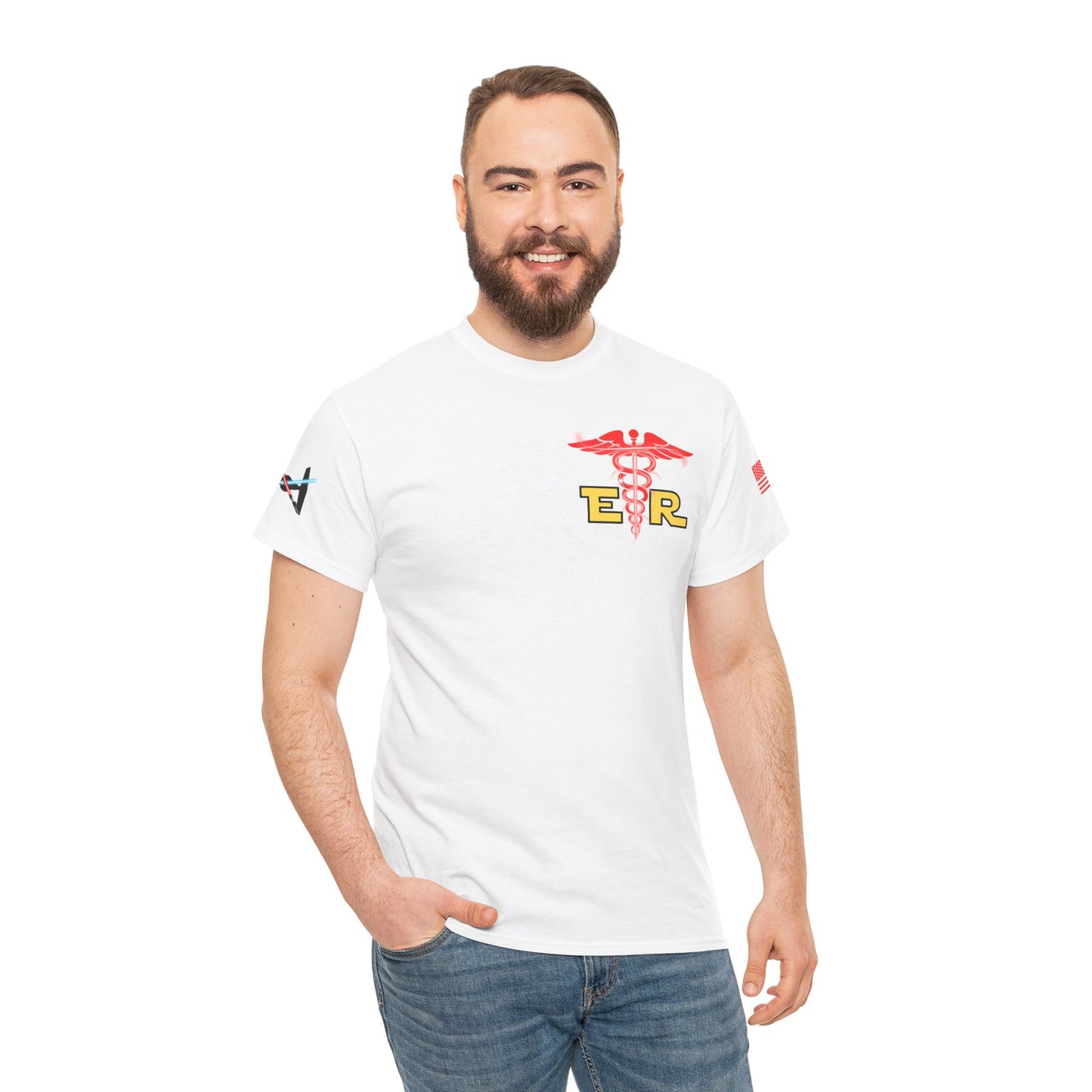 Embrace the dark side galactic Unisex Heavy Cotton Tee