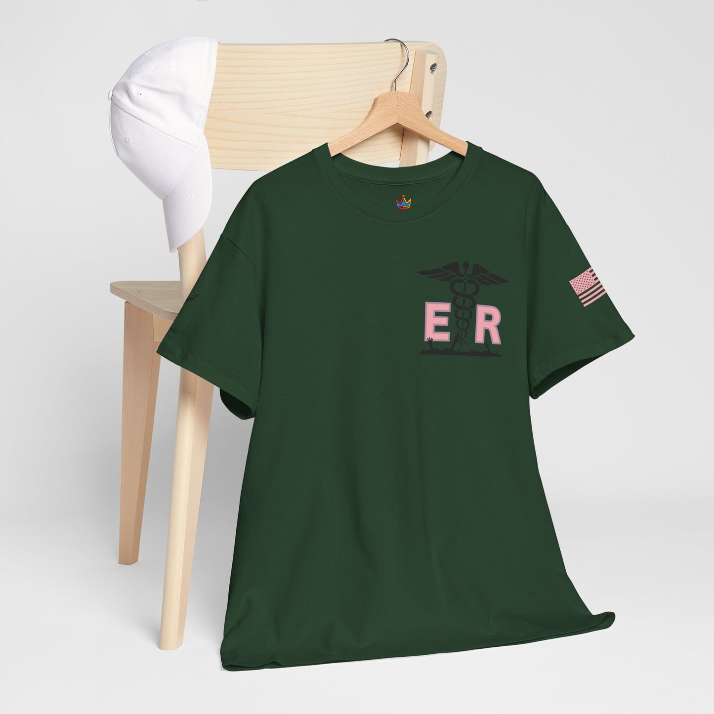 ER Halloween strawberry moon Night of the Living Dead t shirt Unisex Heavy Cotton Tee