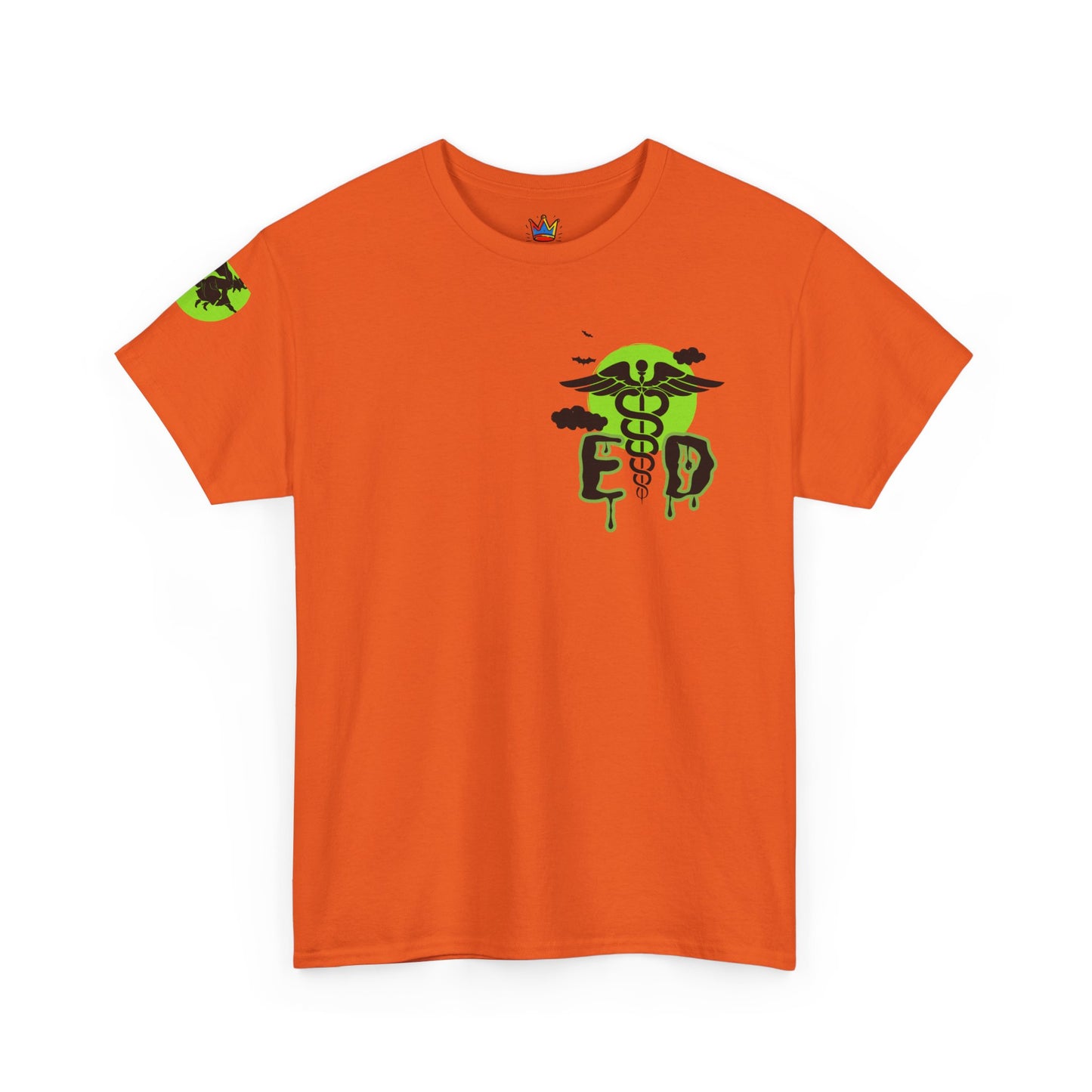 Witches Boiling Cauldron Halloween themed emergency department Unisex Heavy Cotton Tee