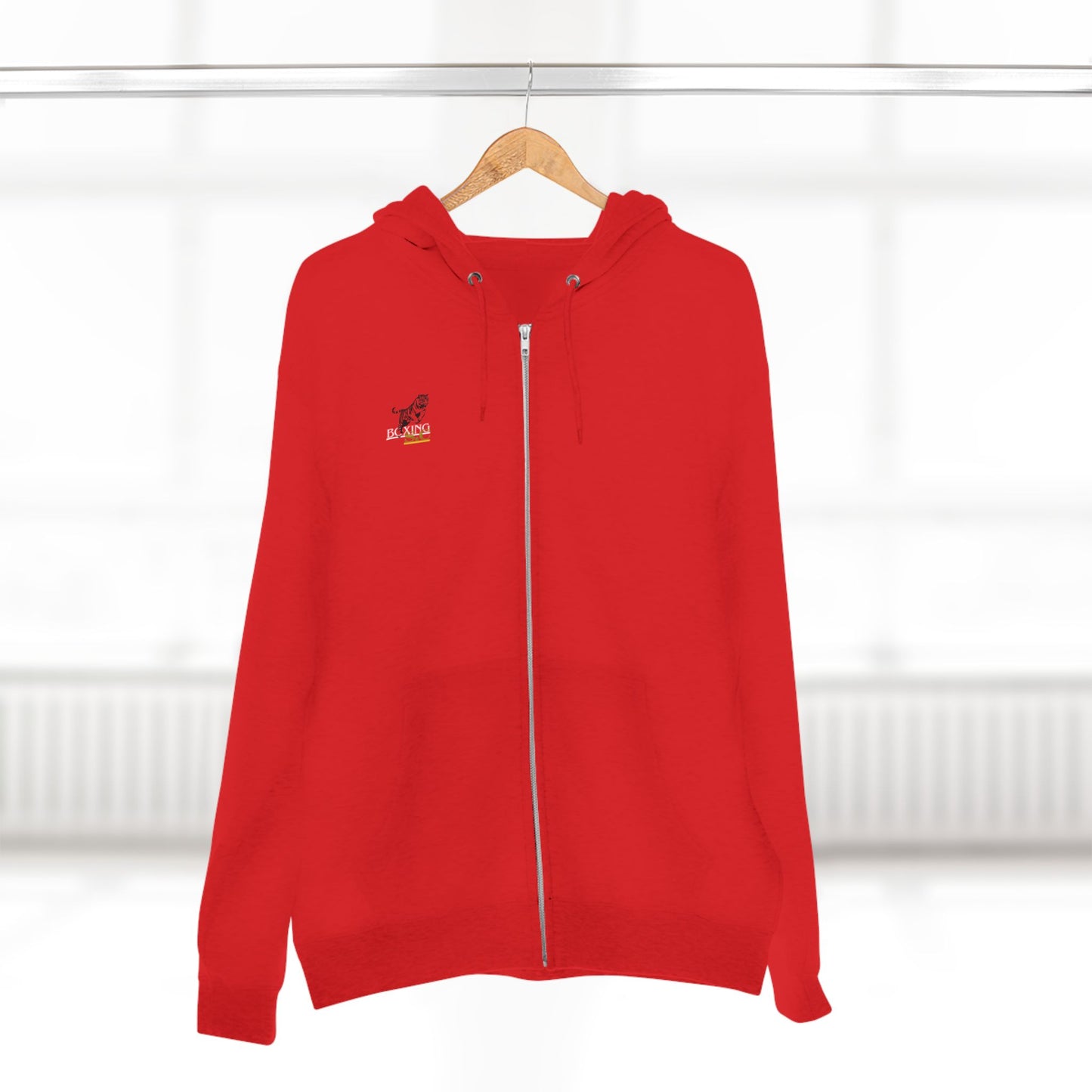 Zipper hoodie, (STONE CRADLE) boxing