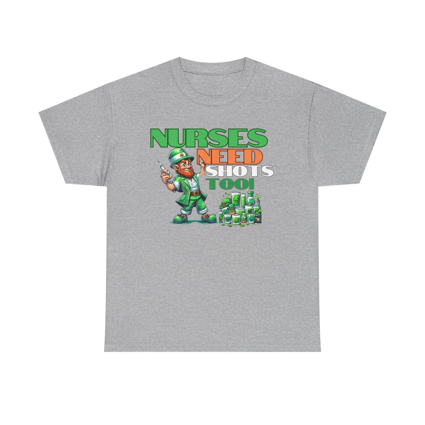 Nursing St Paddy’s day themed tee