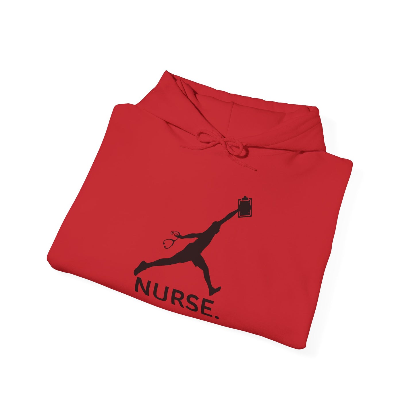 Jumpman nurse gift nurse week gift sporty nurse gift hoodie Unisex Heavy Blend™ Hooded Sweatshirt