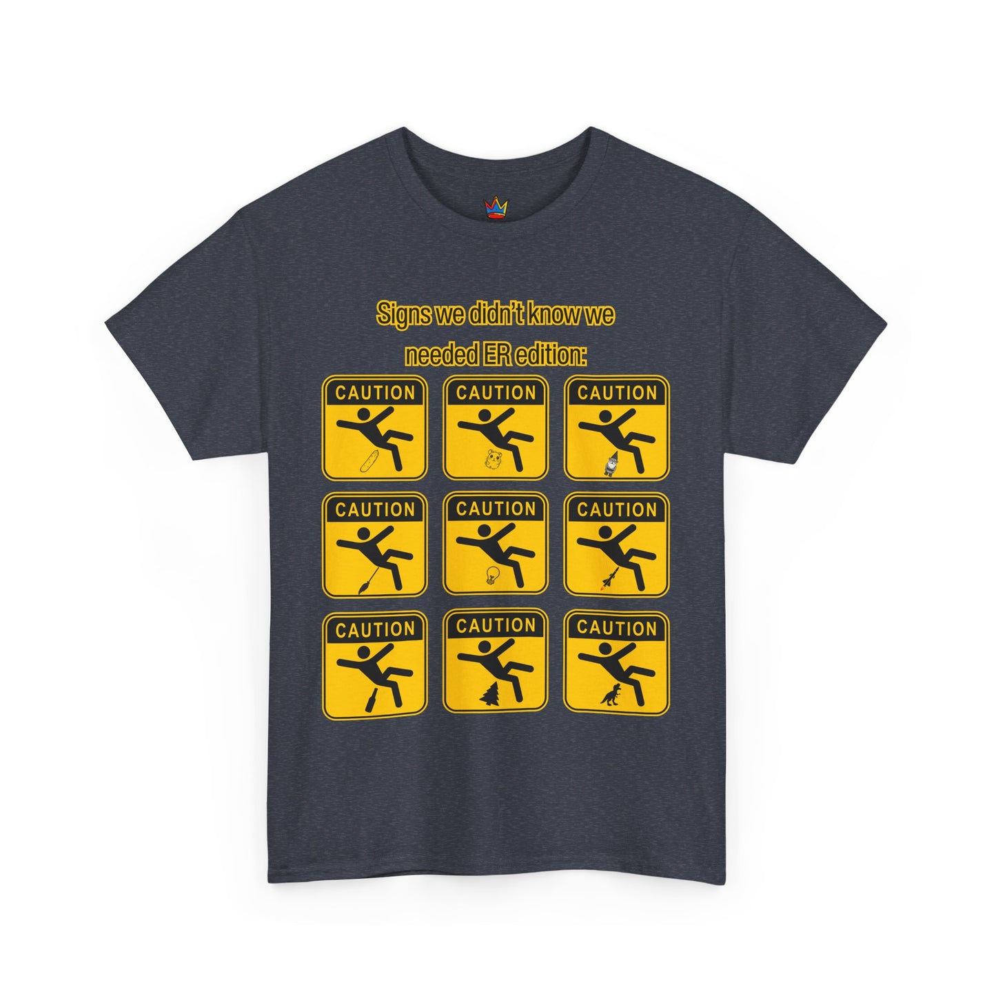 ER humor caution tee