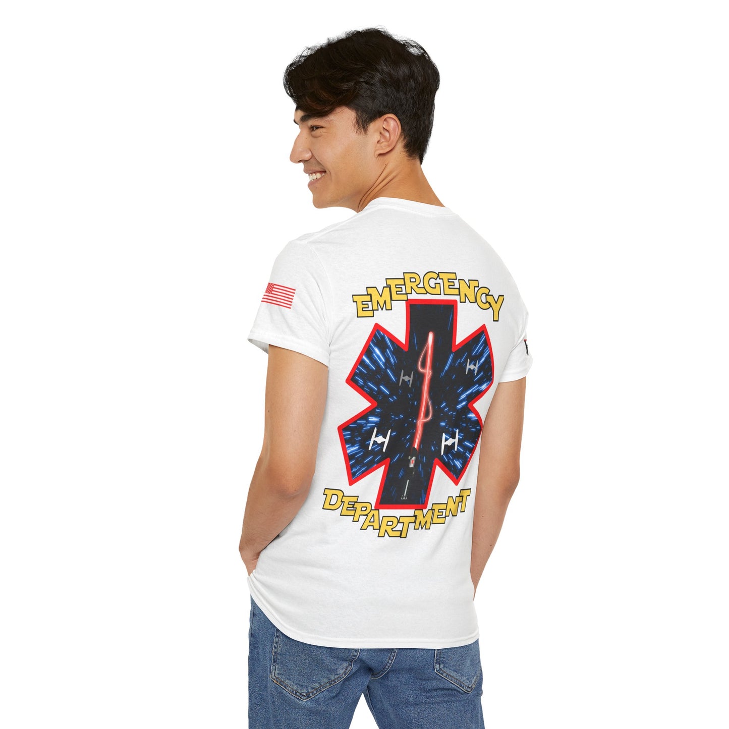 Embrace the dark side galactic Unisex Heavy Cotton Tee