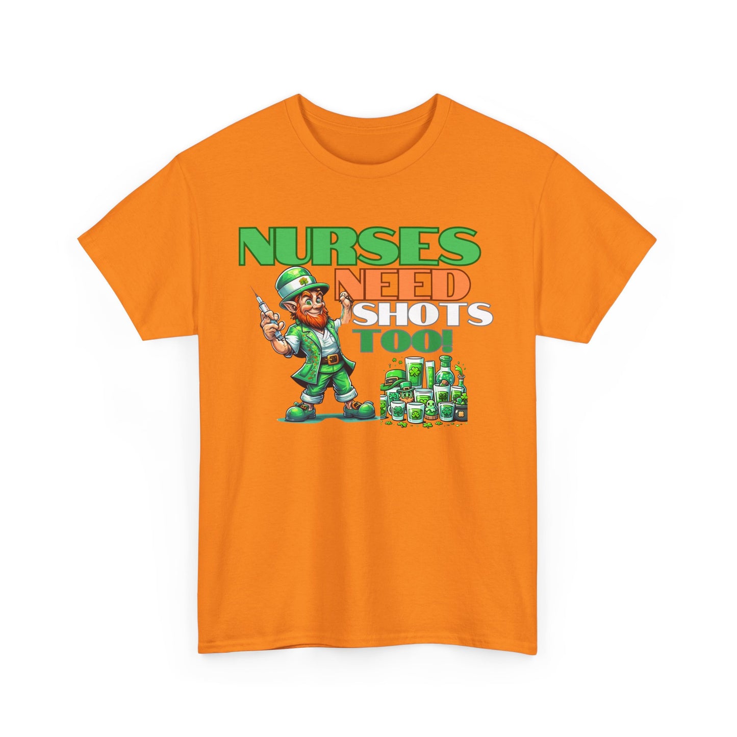 Nursing St Paddy’s day themed tee