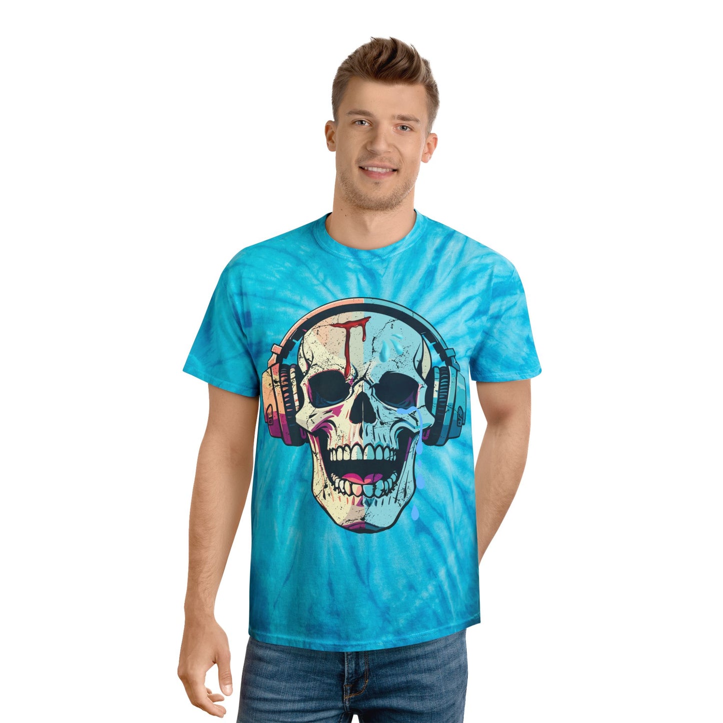 Blood sweat and tears Tie-Dye Tee, Cyclone