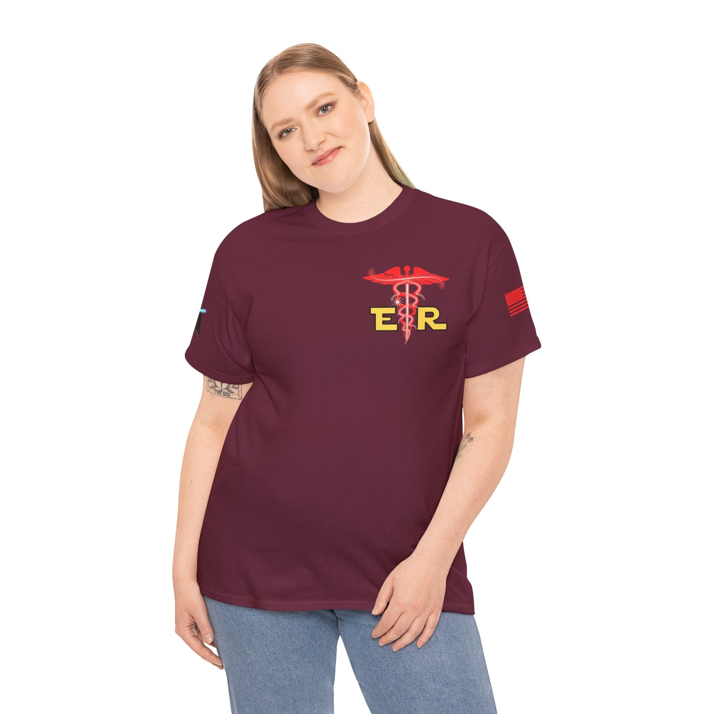 Embrace the dark side galactic Unisex Heavy Cotton Tee