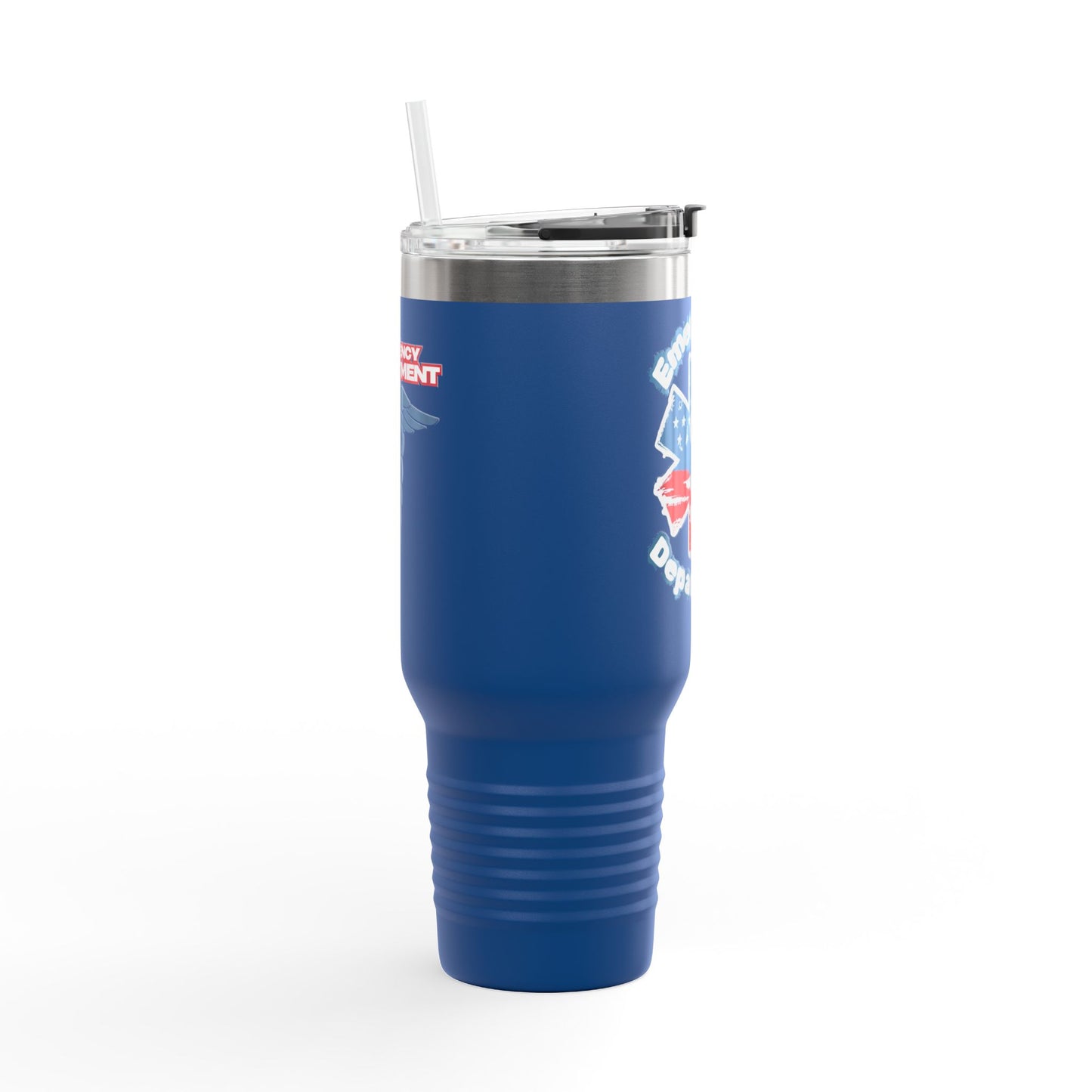 Patriotic Emergency Department Star of Life Insulated Travel Mug, 40oz gift