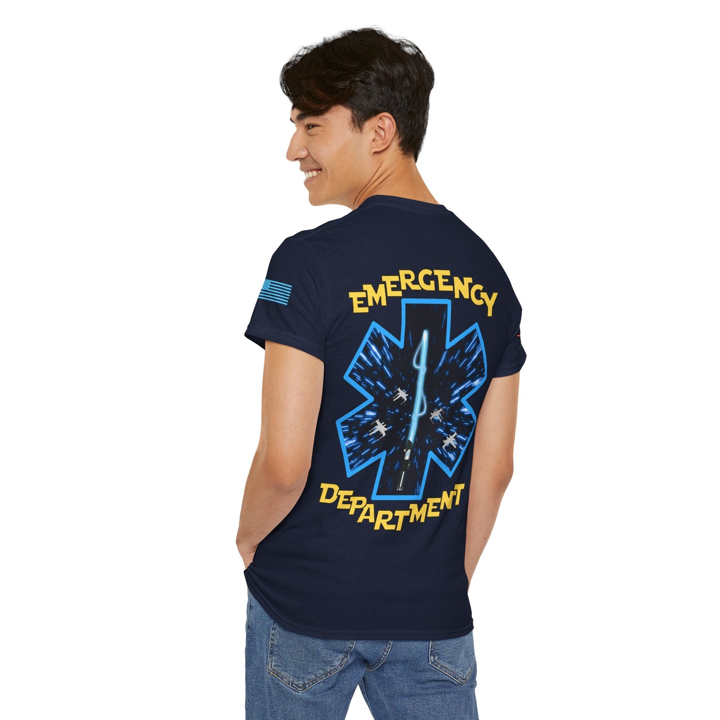 Feel the force galactic Unisex Heavy Cotton Tee