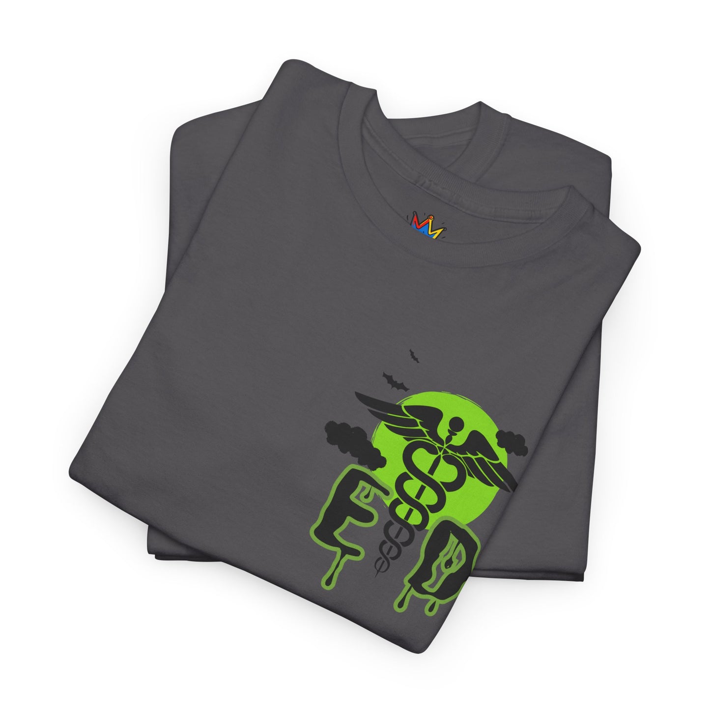 Witches Boiling Cauldron Halloween themed emergency department Unisex Heavy Cotton Tee