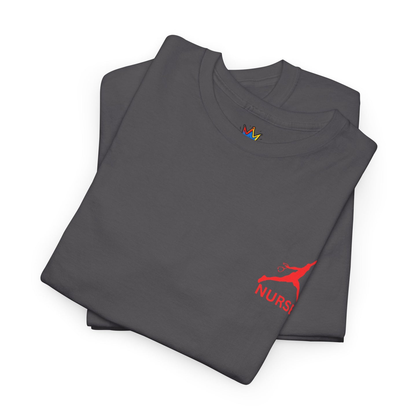 Nursing jumpman t shirt gift nurses week sporty nurse gift Unisex Heavy Cotton Tee