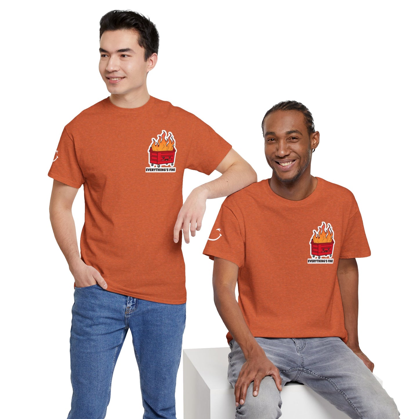 ER Humor Dumpster Fire Tee