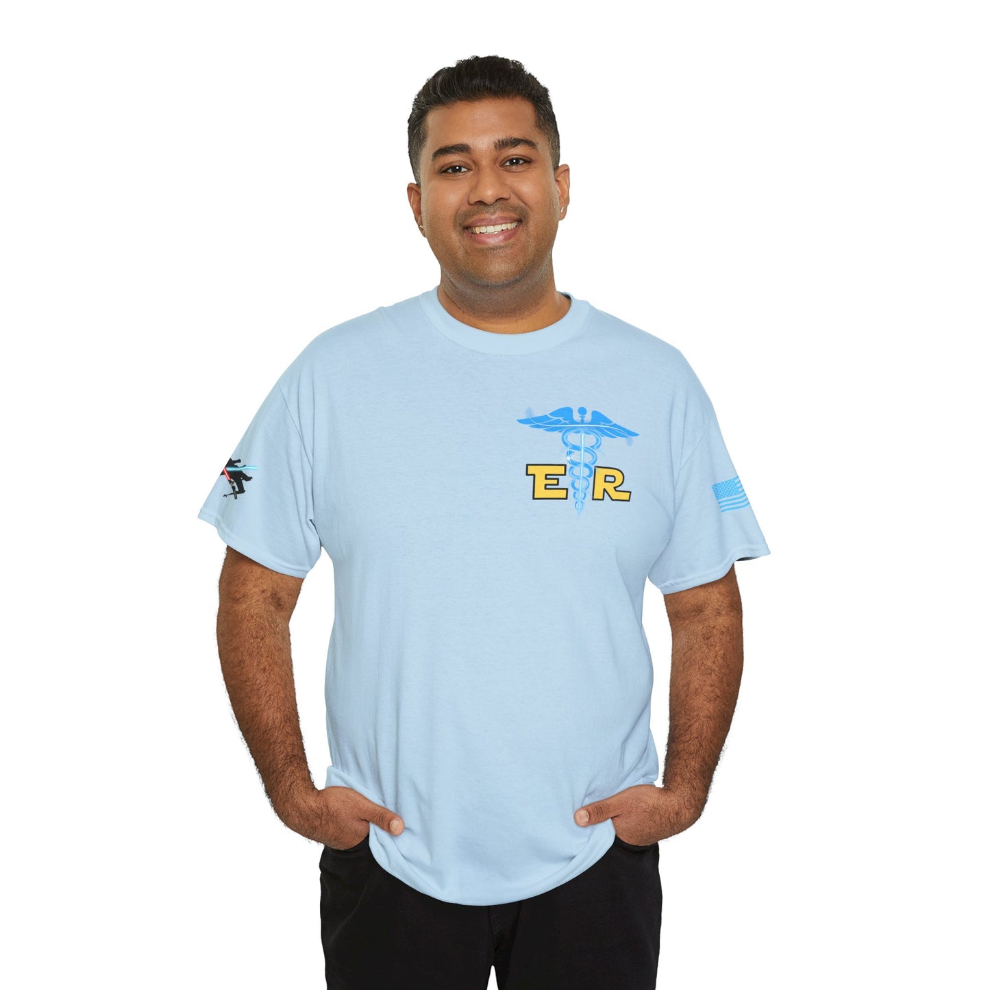 Feel the force galactic Unisex Heavy Cotton Tee