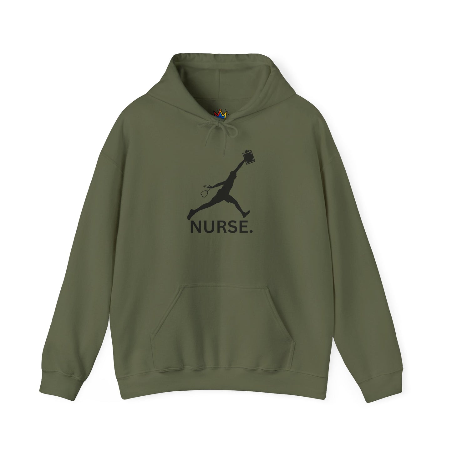 Jumpman nurse gift nurse week gift sporty nurse gift hoodie Unisex Heavy Blend™ Hooded Sweatshirt
