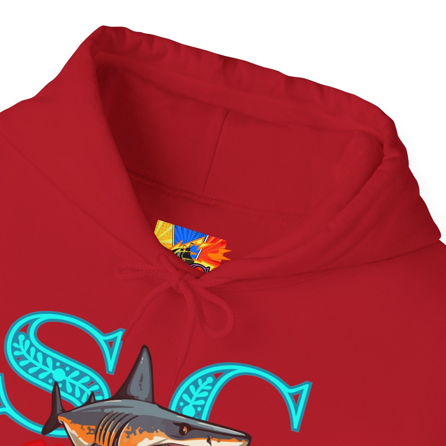 Hooded sweat shirt (stone cradle) stranded line