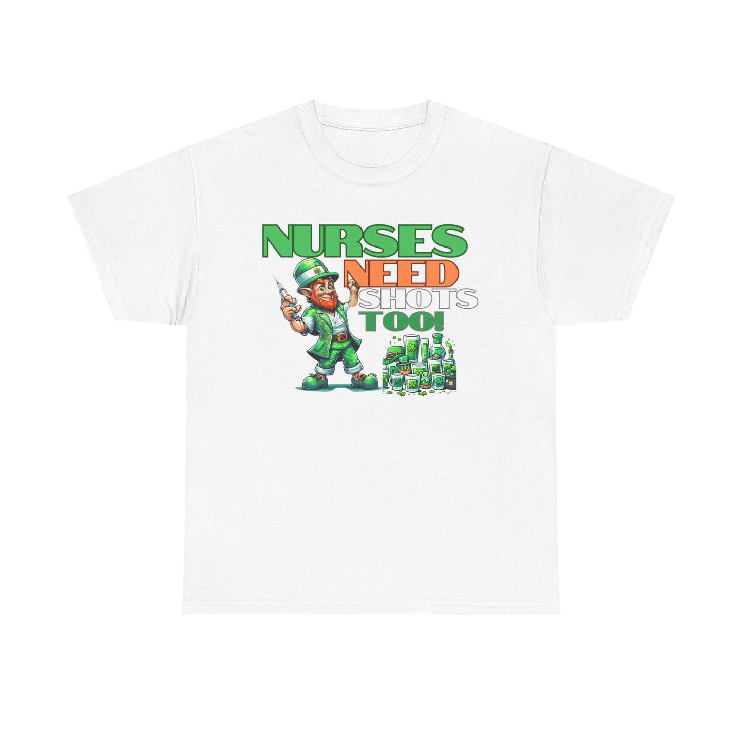 Nursing St Paddy’s day themed tee