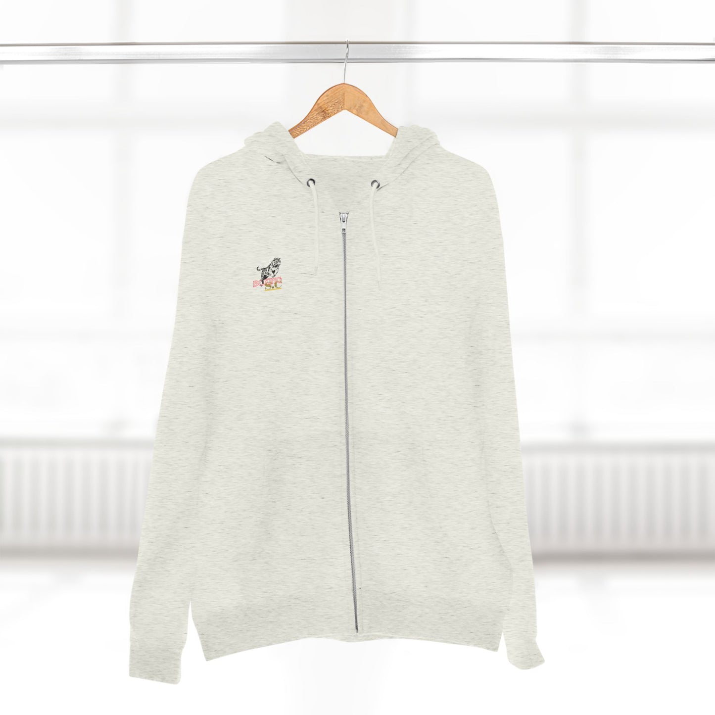 Zipper hoodie, (STONE CRADLE) boxing