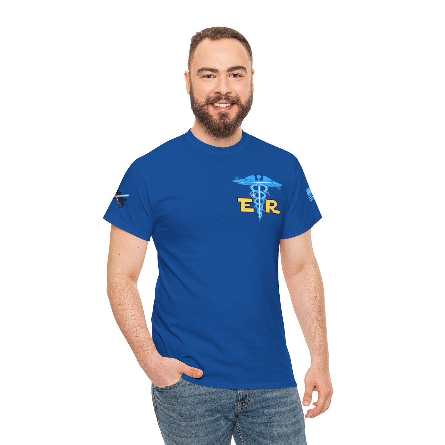Feel the force galactic Unisex Heavy Cotton Tee