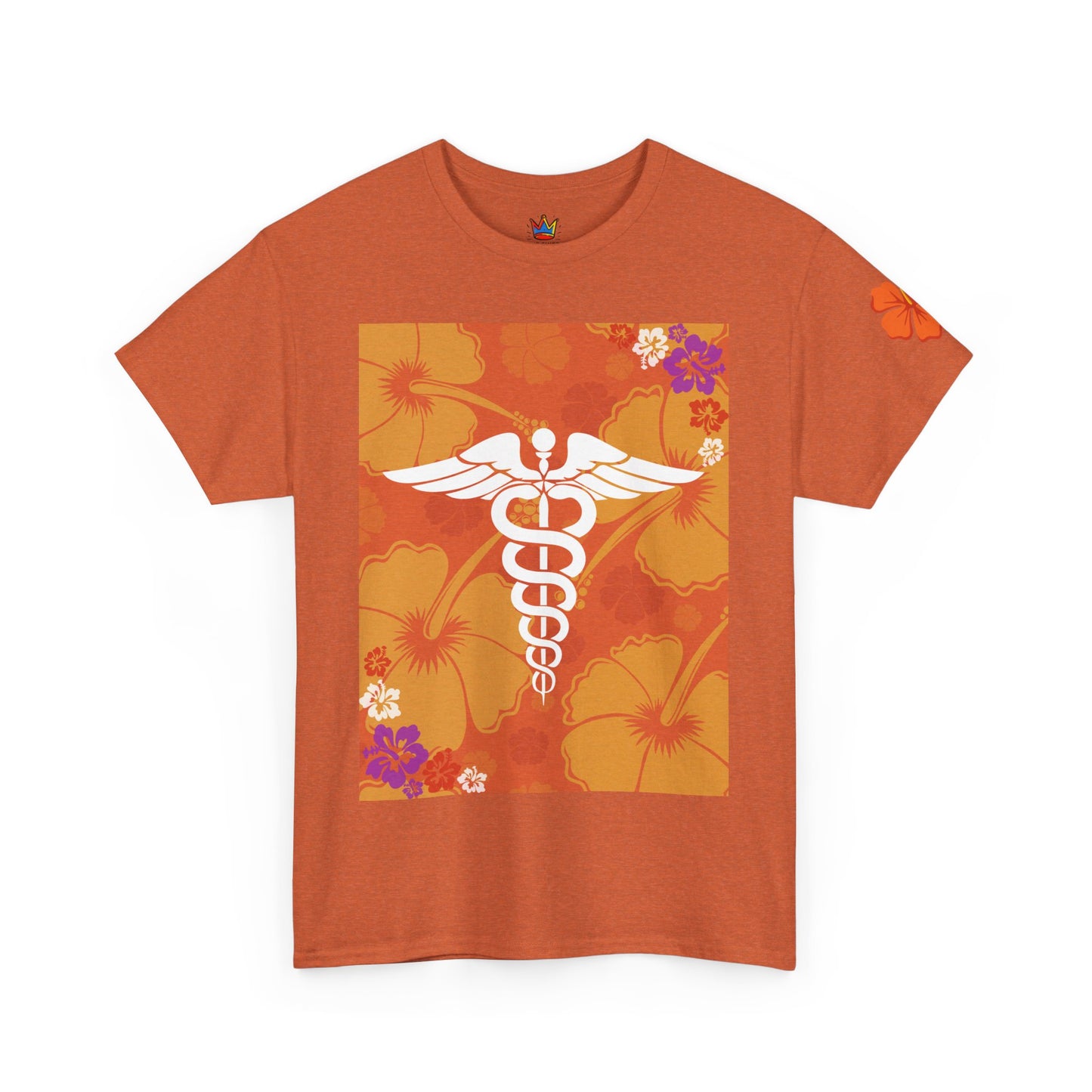 Hawaiian healthcare worker t shirt summer gift for healthcare heroes Unisex Heavy Cotton Tee