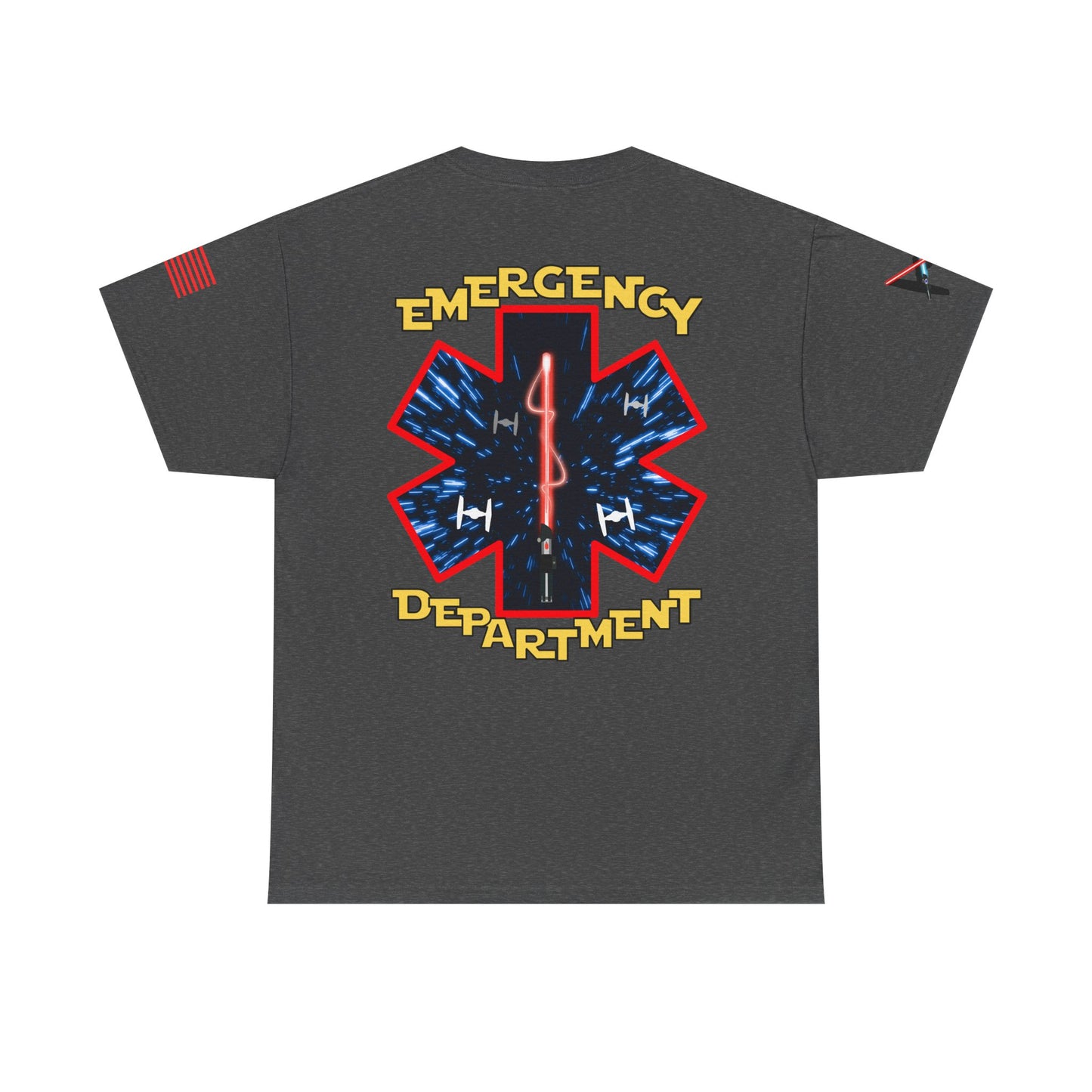 Embrace the dark side galactic Unisex Heavy Cotton Tee