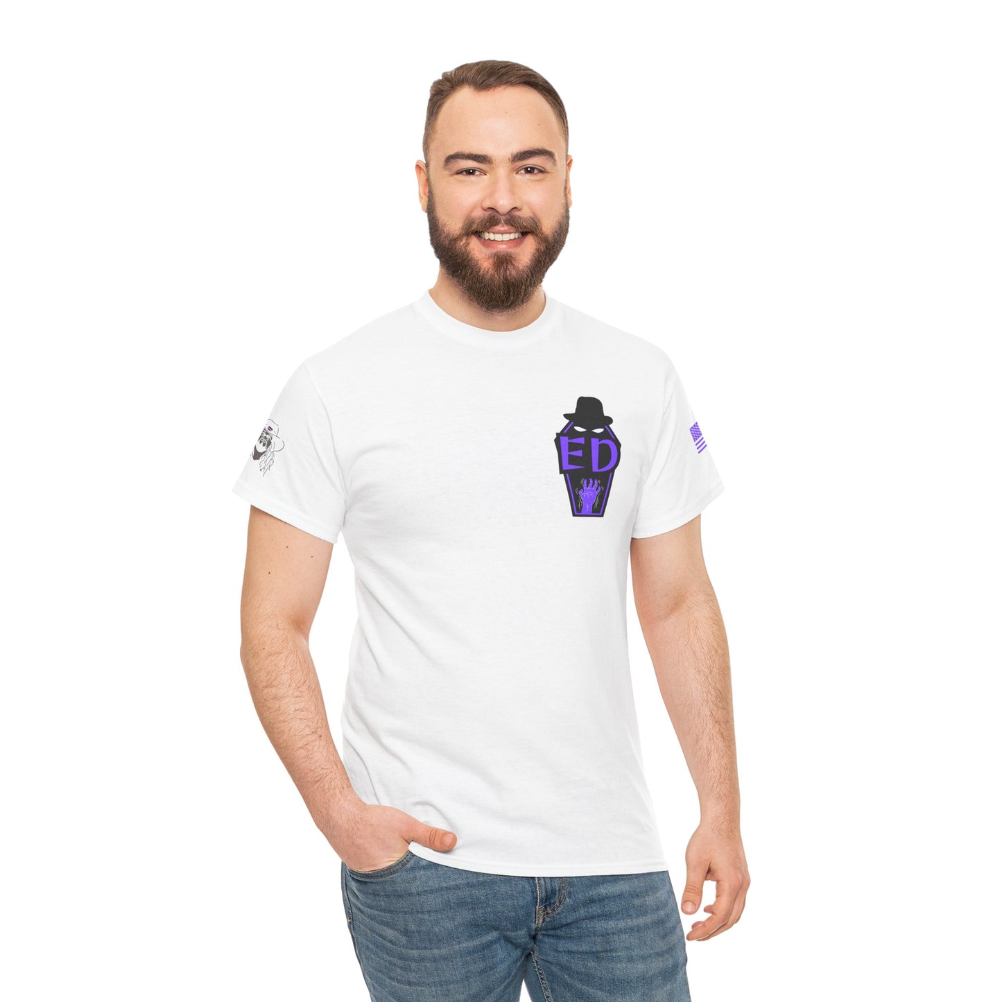 Er staff walking, er wrestling legends fan Unisex Heavy Cotton Tee