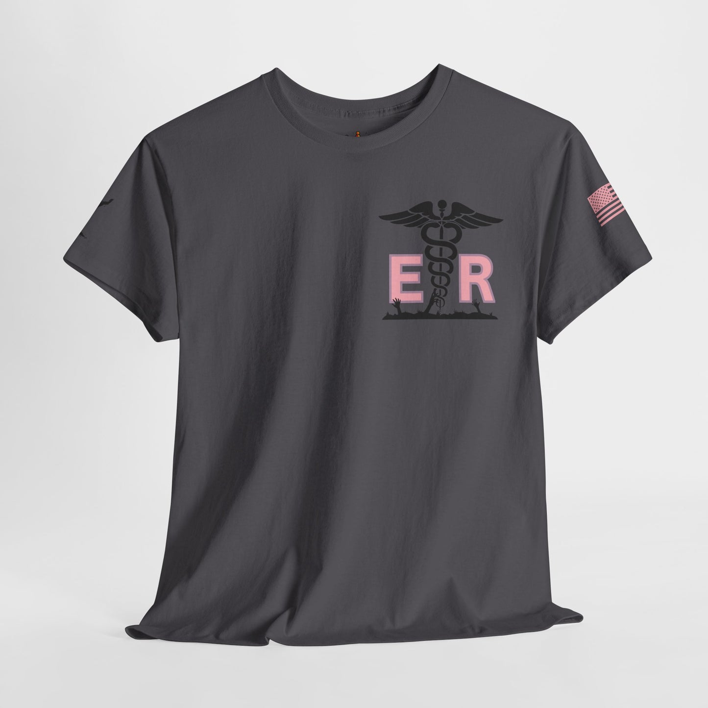 ER Halloween strawberry moon Night of the Living Dead t shirt Unisex Heavy Cotton Tee