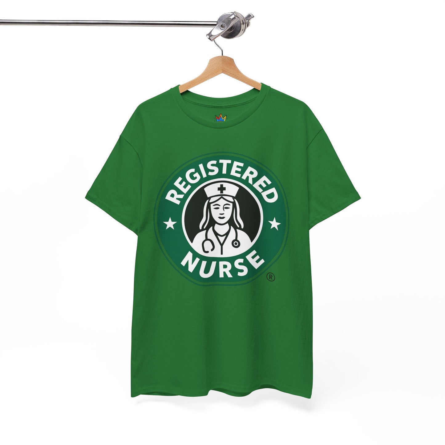Nurse fuel coffee t shirt Unisex Heavy Cotton Tee