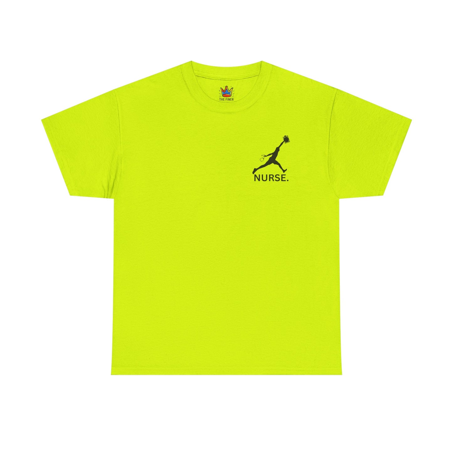 Jumpman Nurse T Shirt Bold Multicolor Athletic Nurse Shirt, Unisex Heavy Cotton Tee, Nursing Graduation Gift, RN Medical Staff Shirt