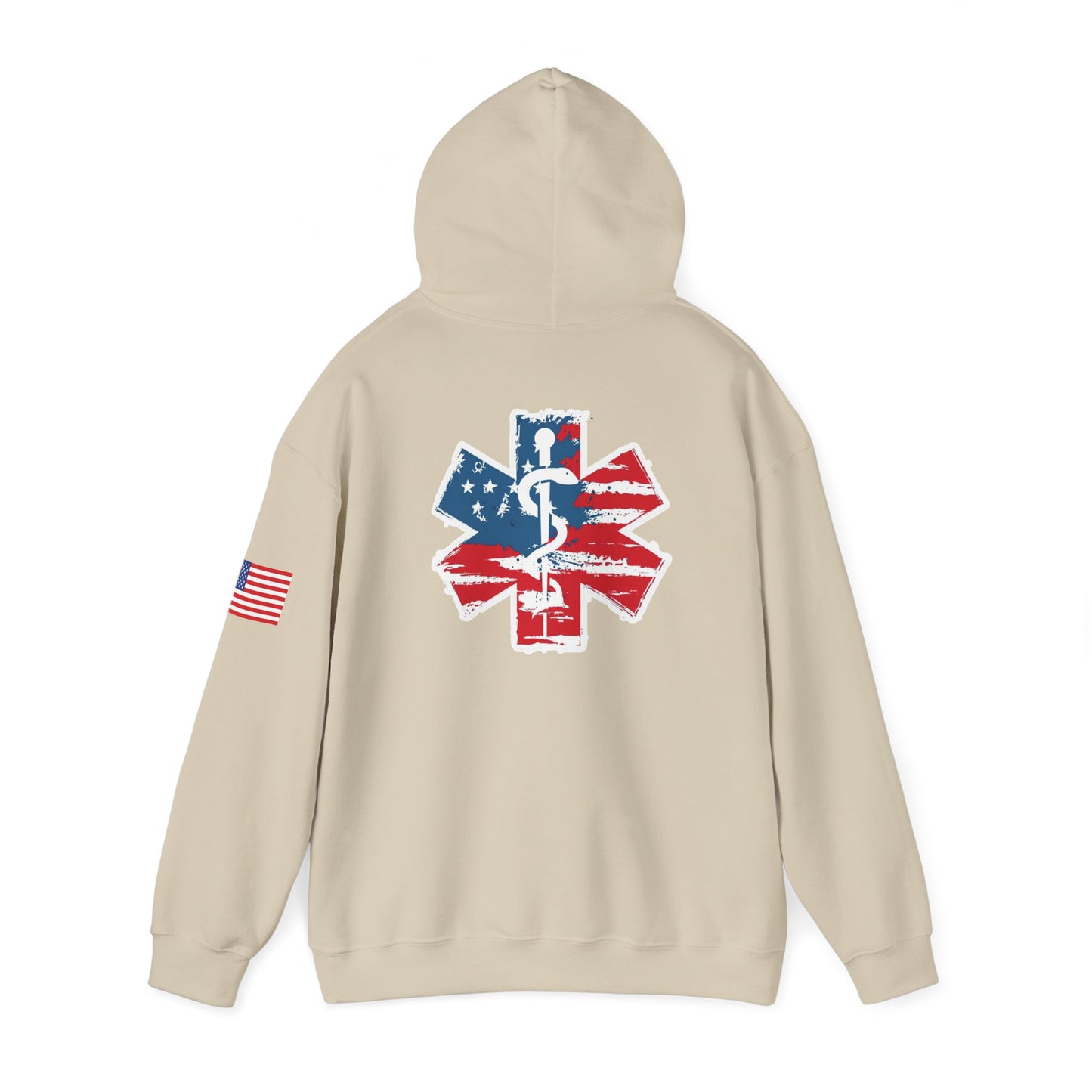 Patriotic RN Hoodie Independence Day gift for nurse Unisex Heavy Blend™ Hooded Sweatshirt