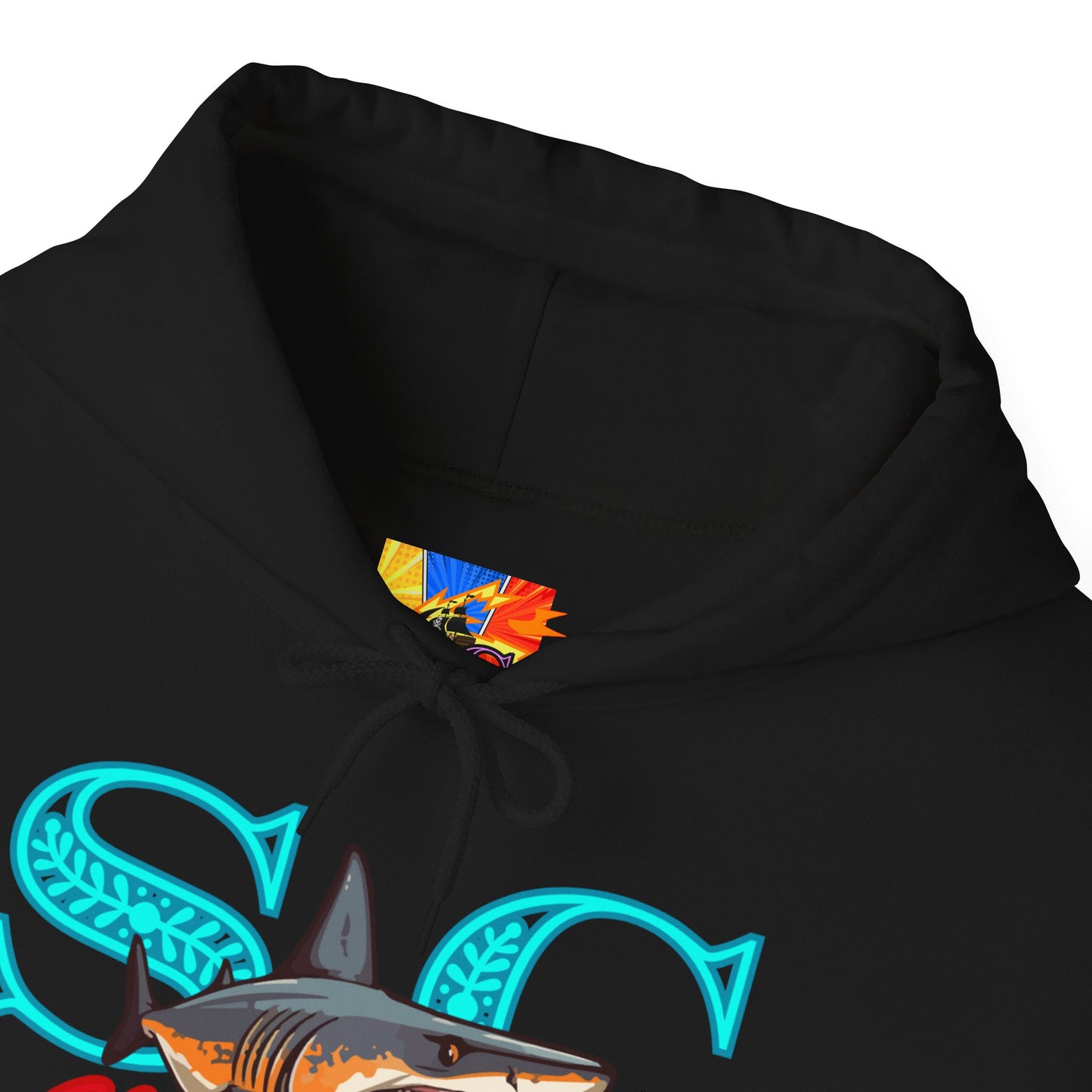 Hooded sweat shirt (stone cradle) stranded line