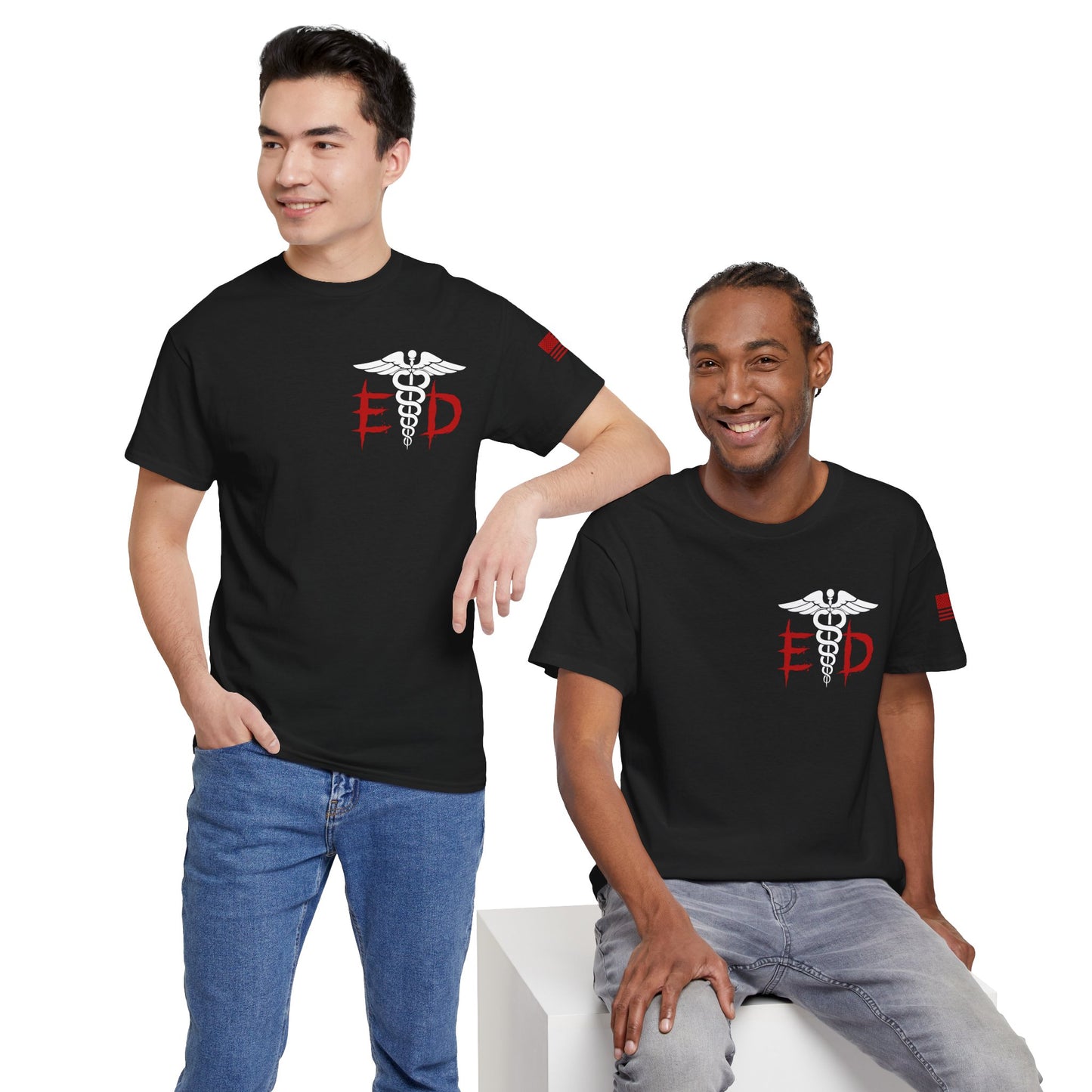 ER halloween clown t shirt Unisex Heavy Cotton Tee