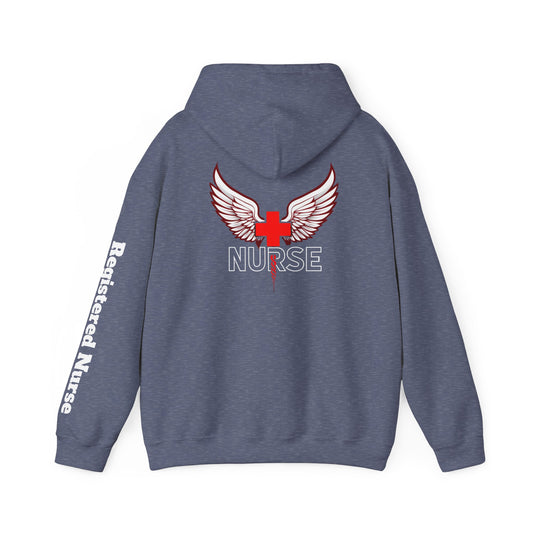 Nurse angel wings hoodie