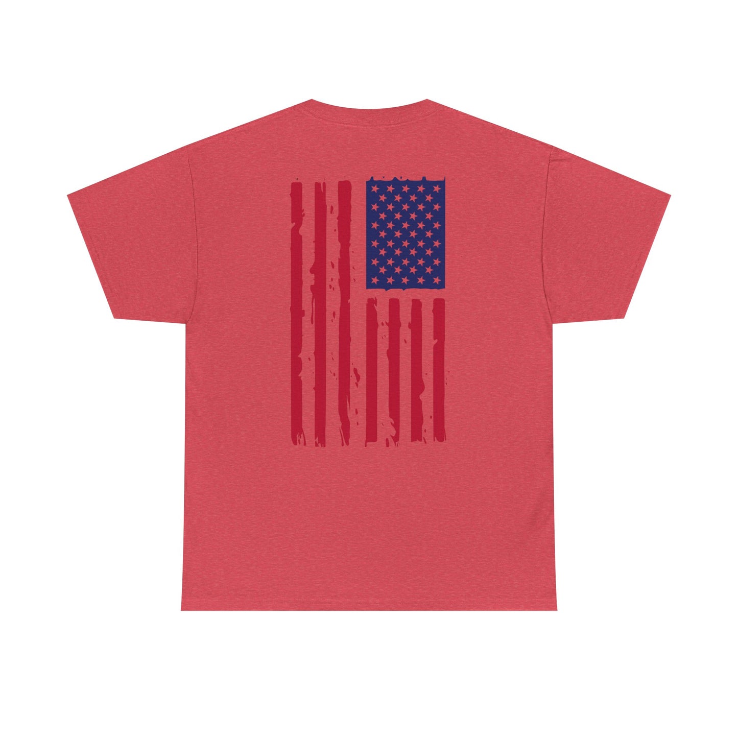 Nurse patriotic 80s themed Unisex Heavy Cotton Tee