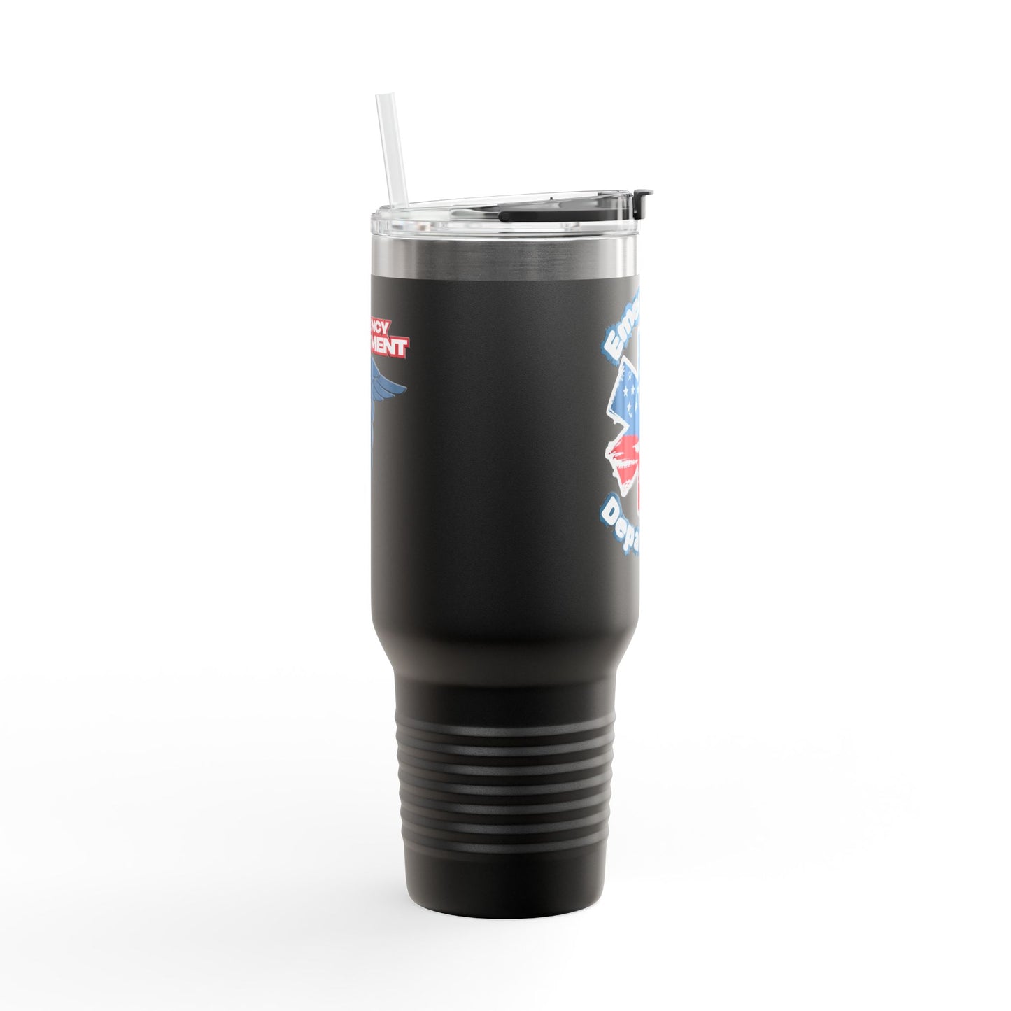 Patriotic Emergency Department Star of Life Insulated Travel Mug, 40oz gift
