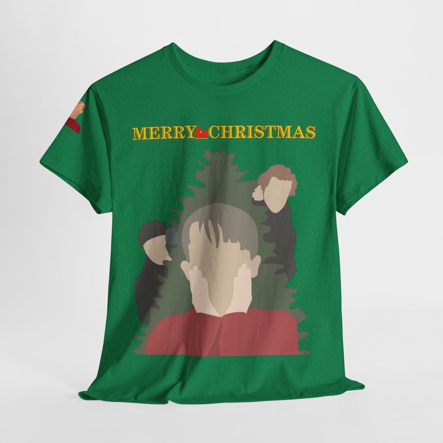 Home alone hospital edition Christmas Unisex Heavy Cotton Tee