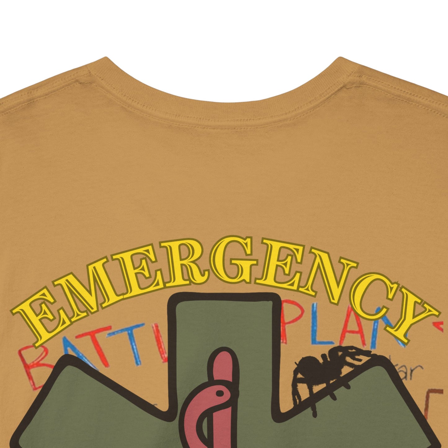 Home Alone in the ED Christmas themed Unisex Heavy Cotton Tee
