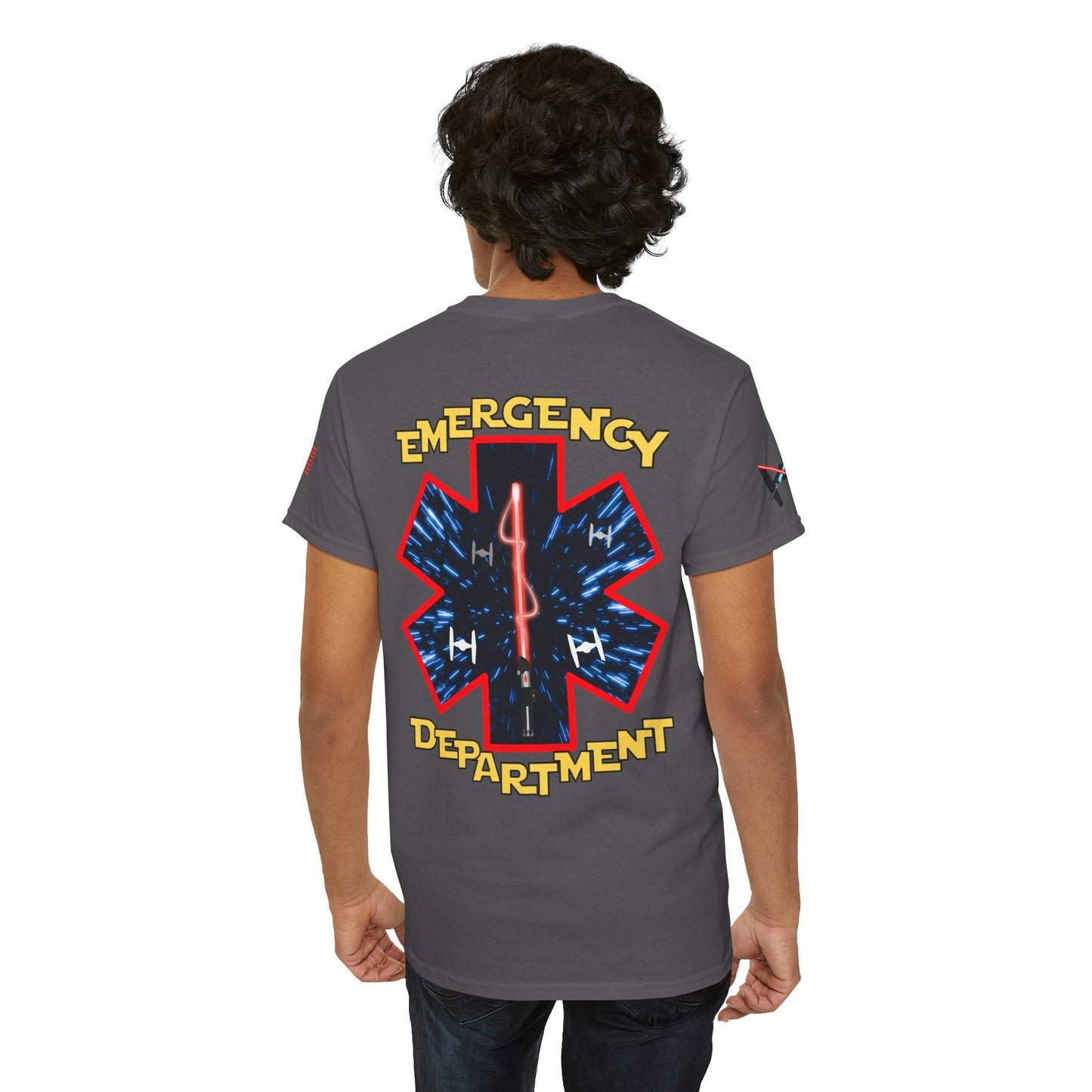 Embrace the dark side galactic Unisex Heavy Cotton Tee