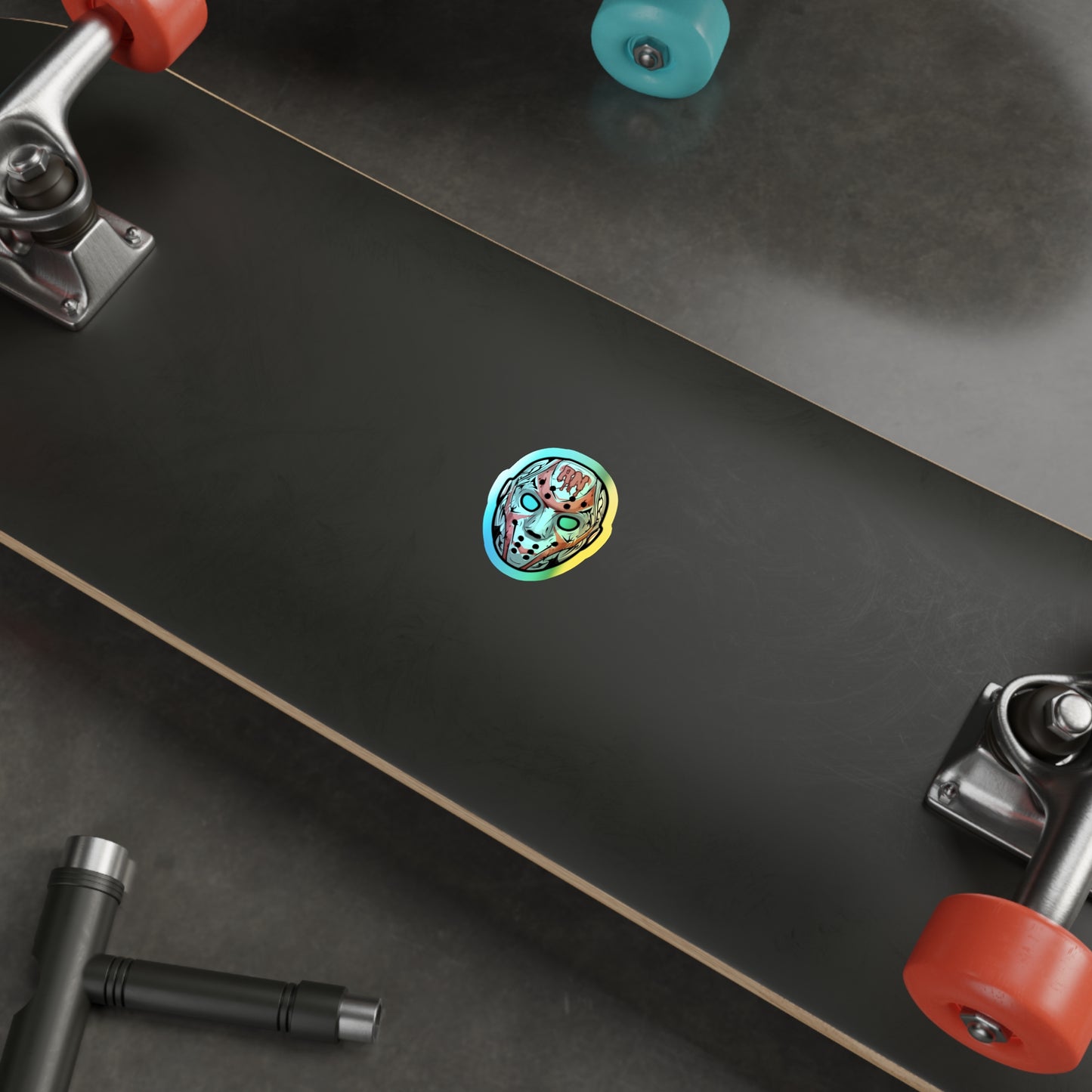 RN Friday the 13th Holographic Die-cut Stickers