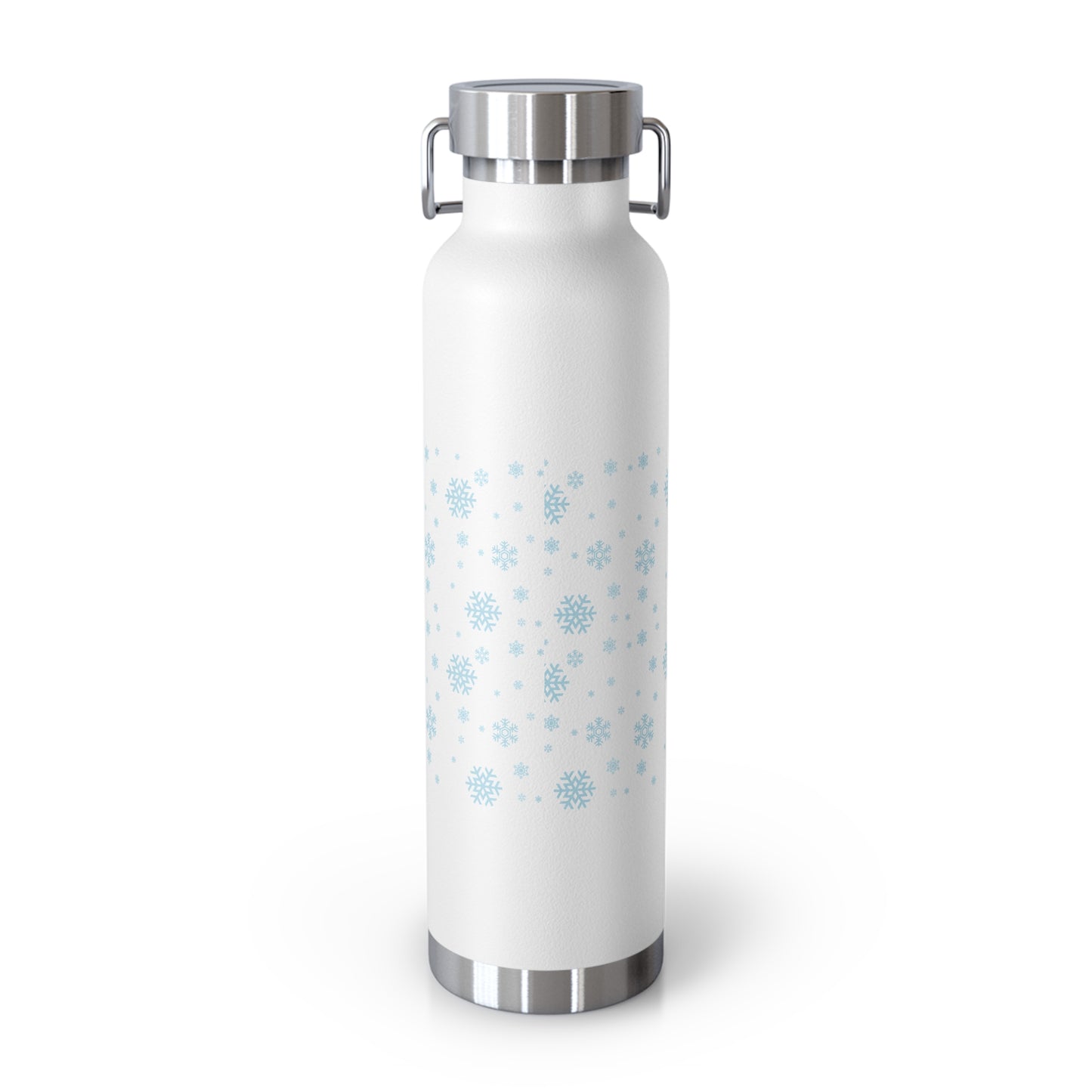 Holiday Emergency Department star of life snowflake Copper Vacuum Insulated Bottle, 22oz gift